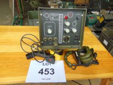 SRU 353 RT 353 Training Radio Set c/w Headsets