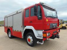 MAN LE 280B 4x4 Fire Tender Support Vehicle C/W Front Winch