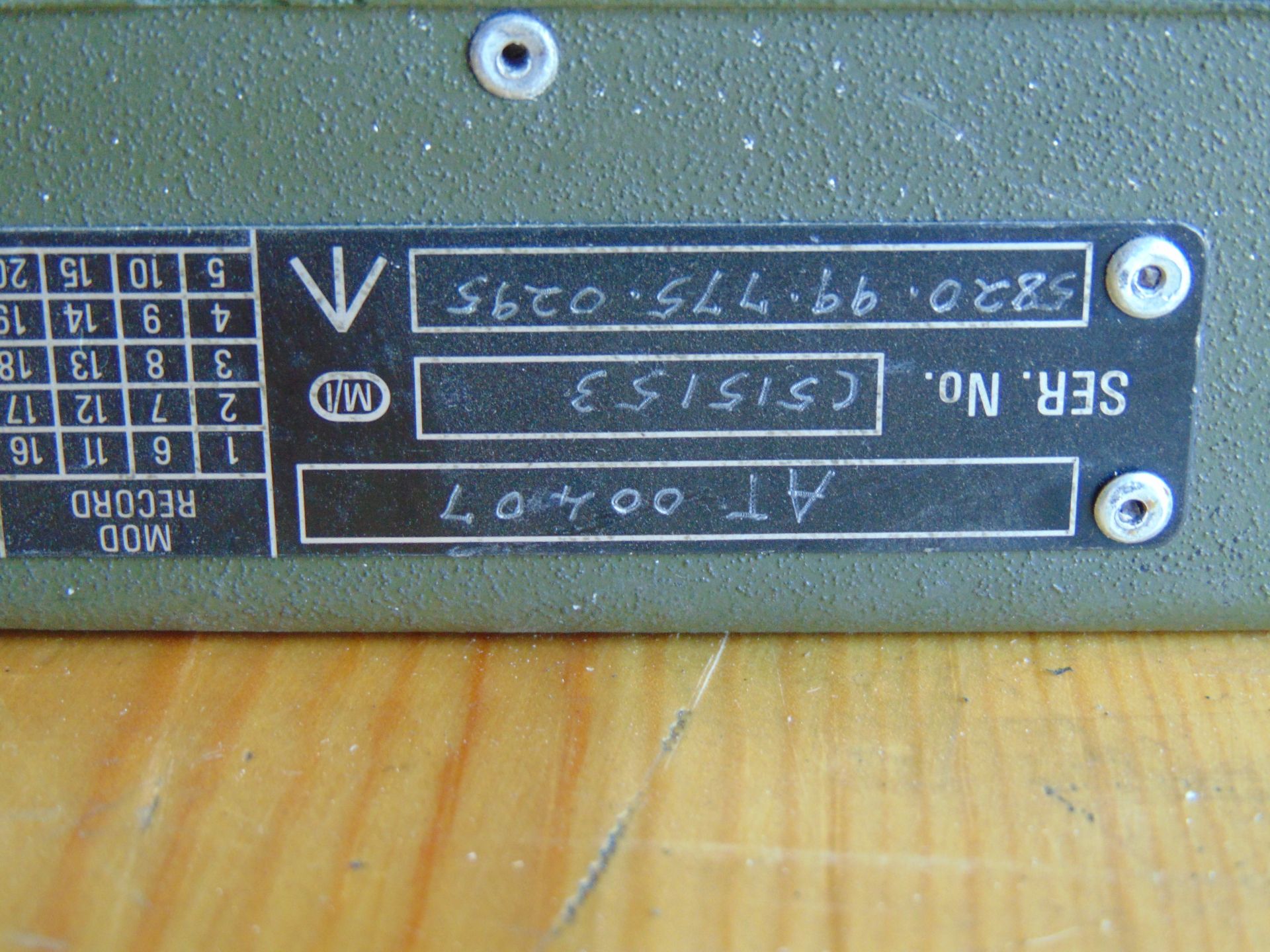 PYE FM 900 TRANSMITTER RECIEVER - Image 6 of 6