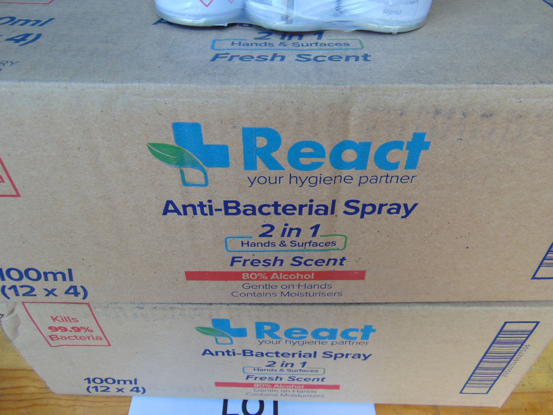 2x Box (96 Cans) REAC Anti Bacterial Spray - Image 3 of 3