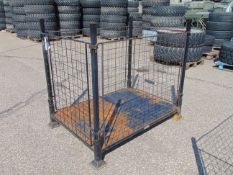 Steel Stacking Stillage with removeable sides and corner posts