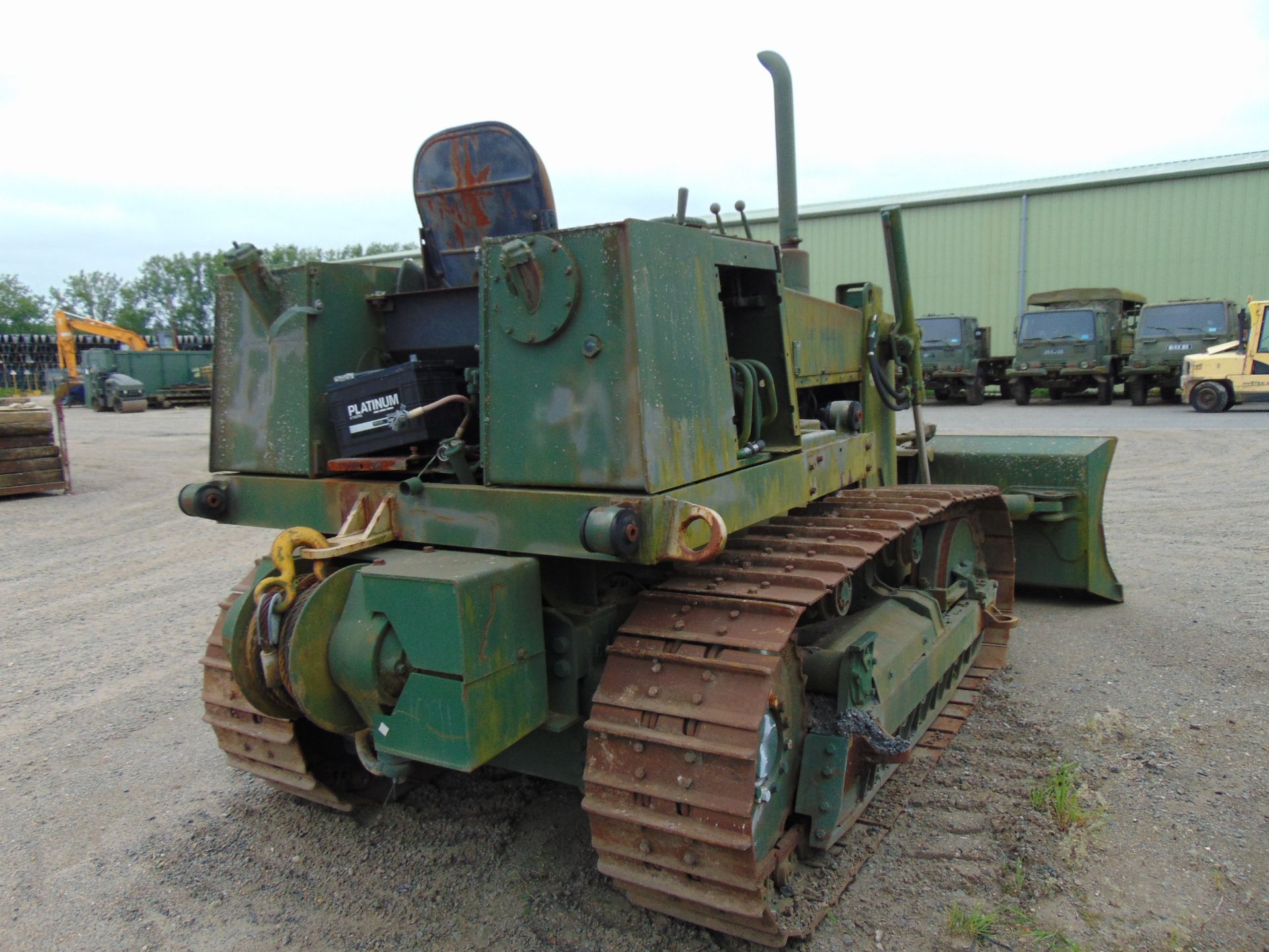 Case 1155E Tracked Drott Loader c/w Winch showing 34 hours - Image 8 of 22