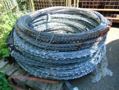 1 x Large Pallet of MoD Concertina Razor Wire Unissued