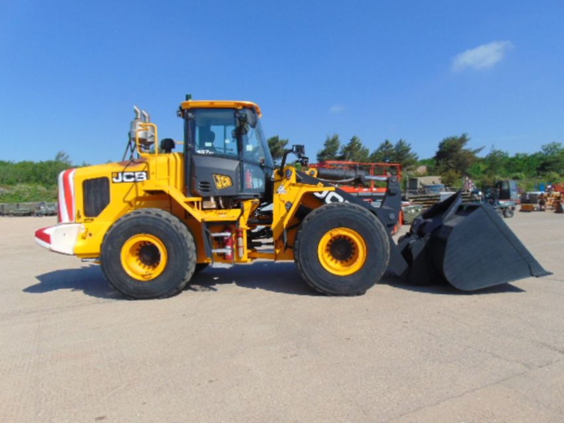 UK Government Department a 2012 JCB 457 ZX T4 Wheel Loader ONLY 7,951 HOURS! - Bild 5 aus 27