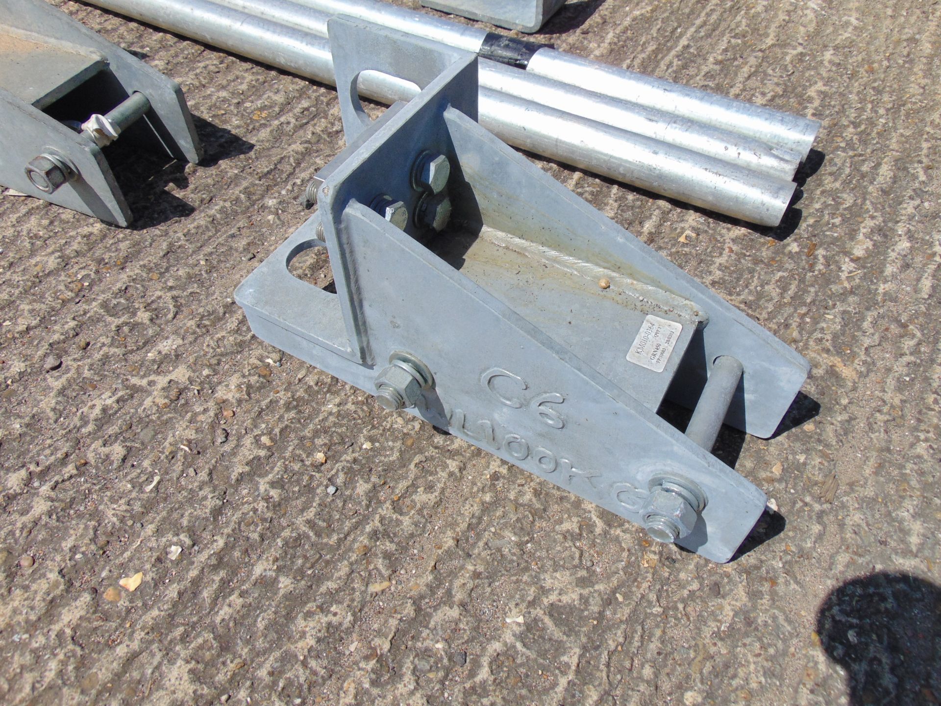 2x Galvanised Winching Frames c/w Superwinch C1000 Winches, Controls, Pulleys etc - Image 9 of 10