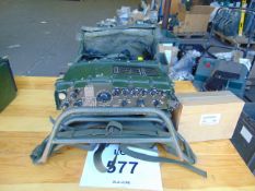 Clansman UK/RT 320 Transmitter Receiver c/w kit and Battery