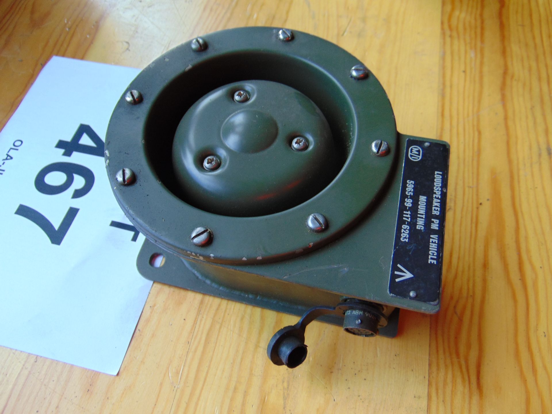 Clansman Loudspeaker PM for Vehicle Mounting A1 - Image 3 of 4
