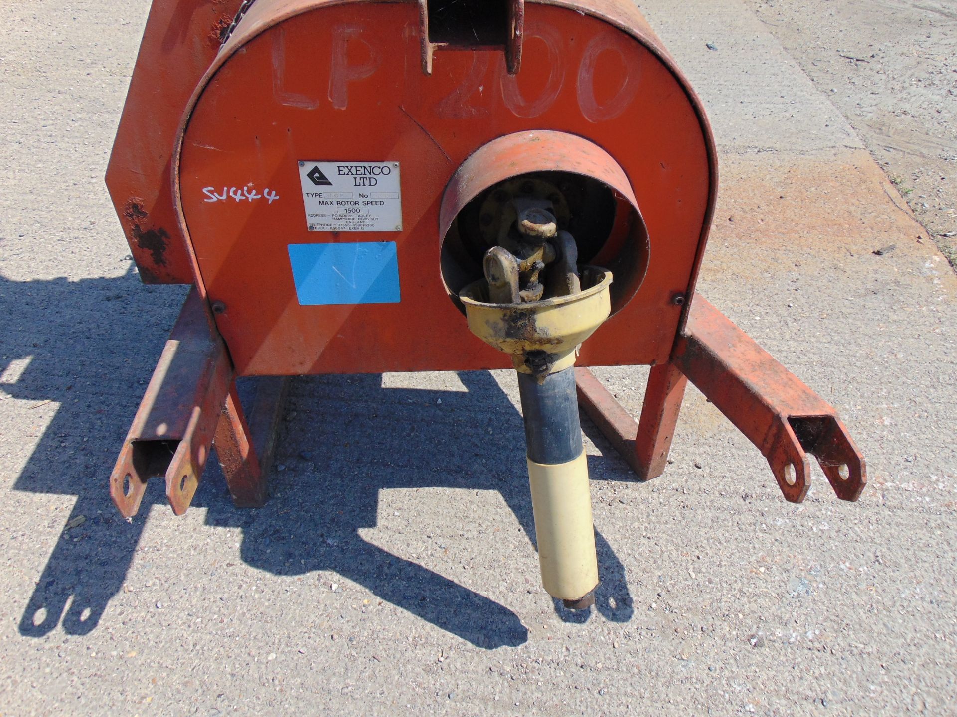 Exenco Wood Chipper 350p PTO driven with 3 point linkage - Image 9 of 11