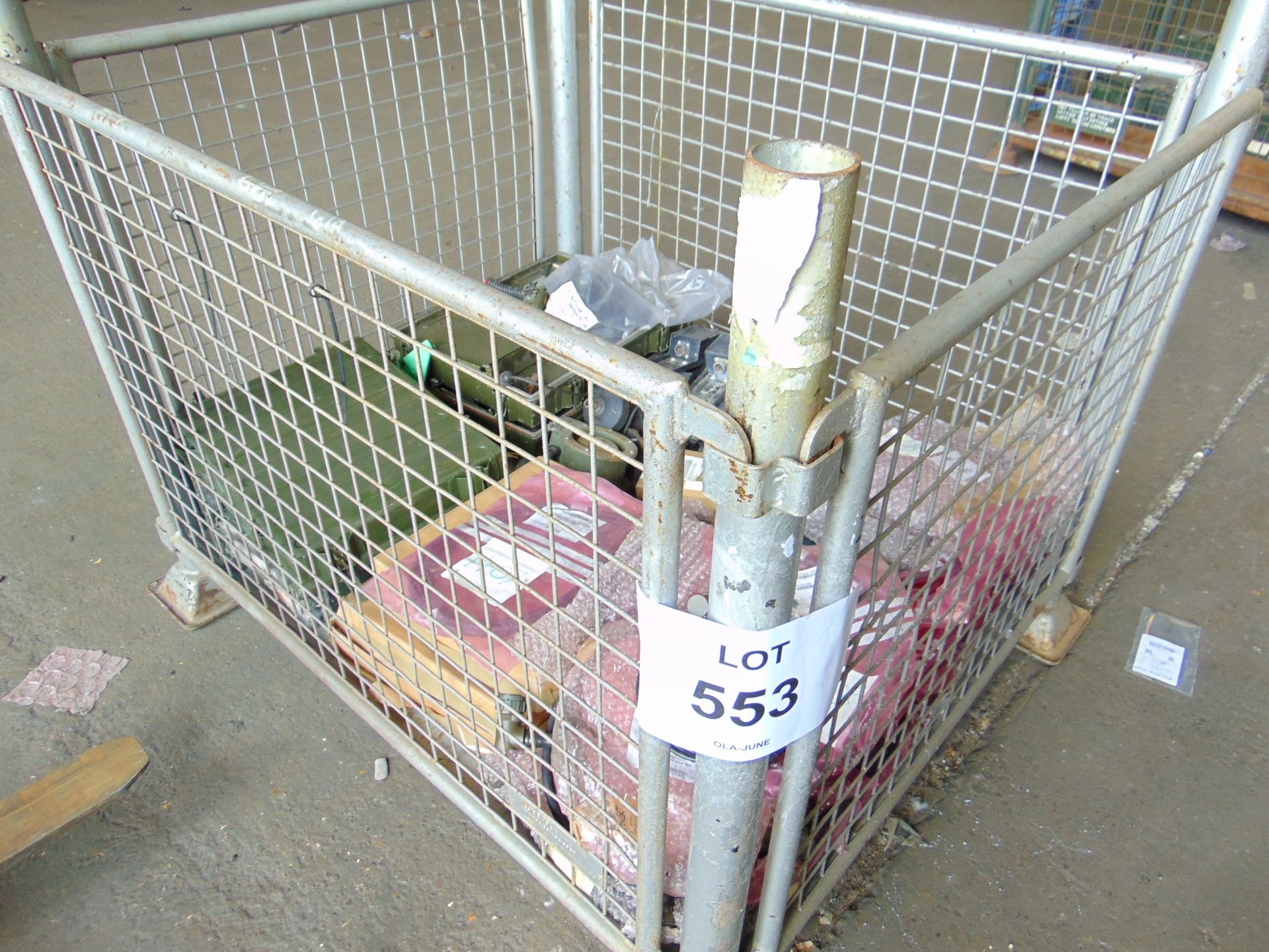 1x Stillage of Clansman Radio Equipment in Cables, Bases, Spares Etc - Image 6 of 6