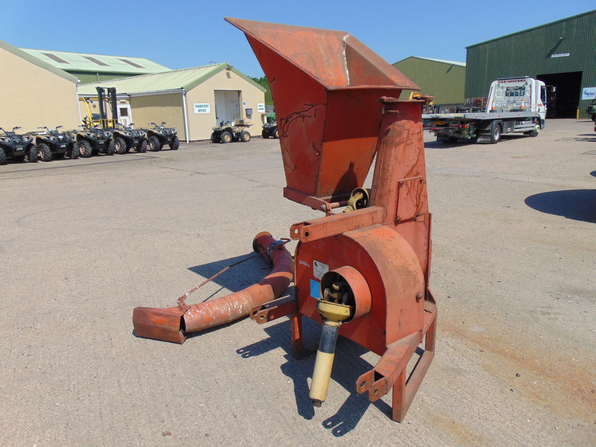 Exenco Wood Chipper 350p PTO driven with 3 point linkage - Image 2 of 11