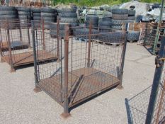 Steel Stacking Stillage with removeable sides and corner posts