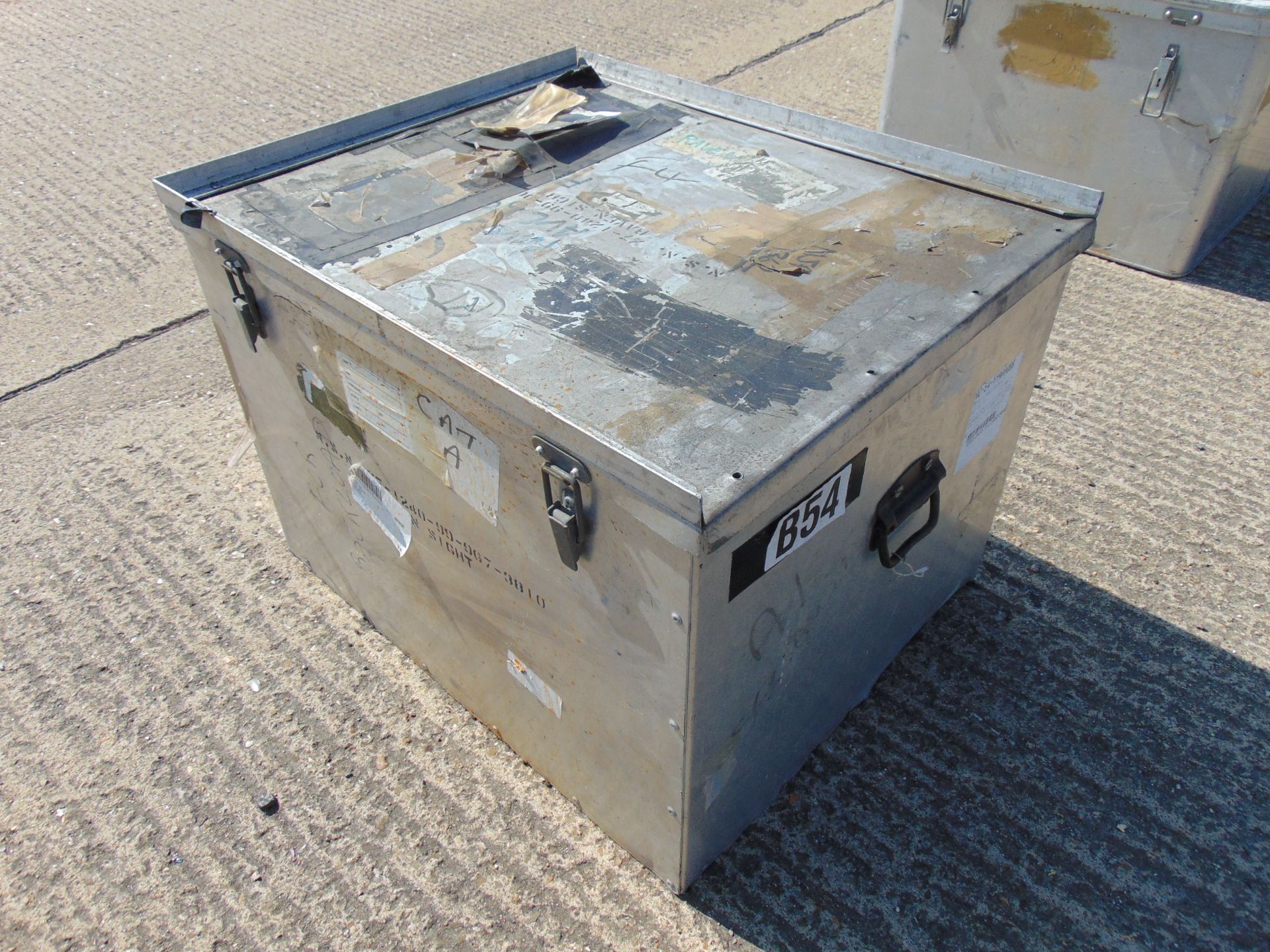 Large Aluminium Storage Box 0.72m x 0.59m x 0.52m - Image 2 of 4