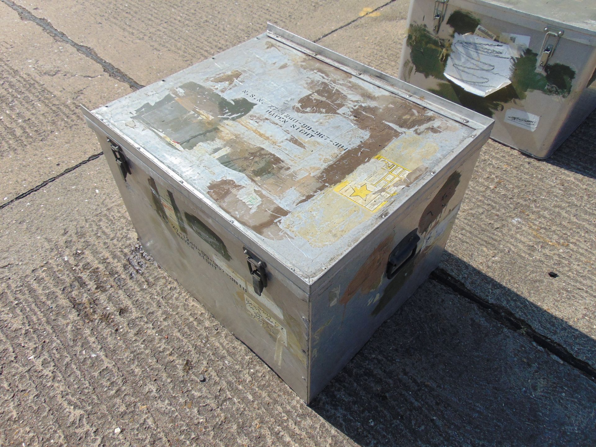 Large Aluminium Storage Box 0.72m x 0.59m x 0.52m - Bild 2 aus 4