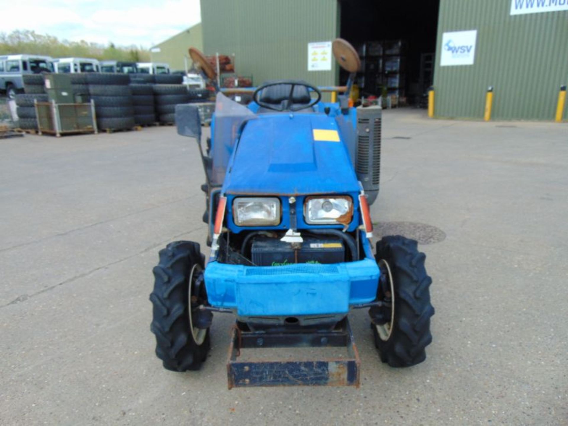 Iseki Landhope 200 4WD Compact Tractor c/w Rotovator ONLY 810 HOURS! - Image 2 of 22