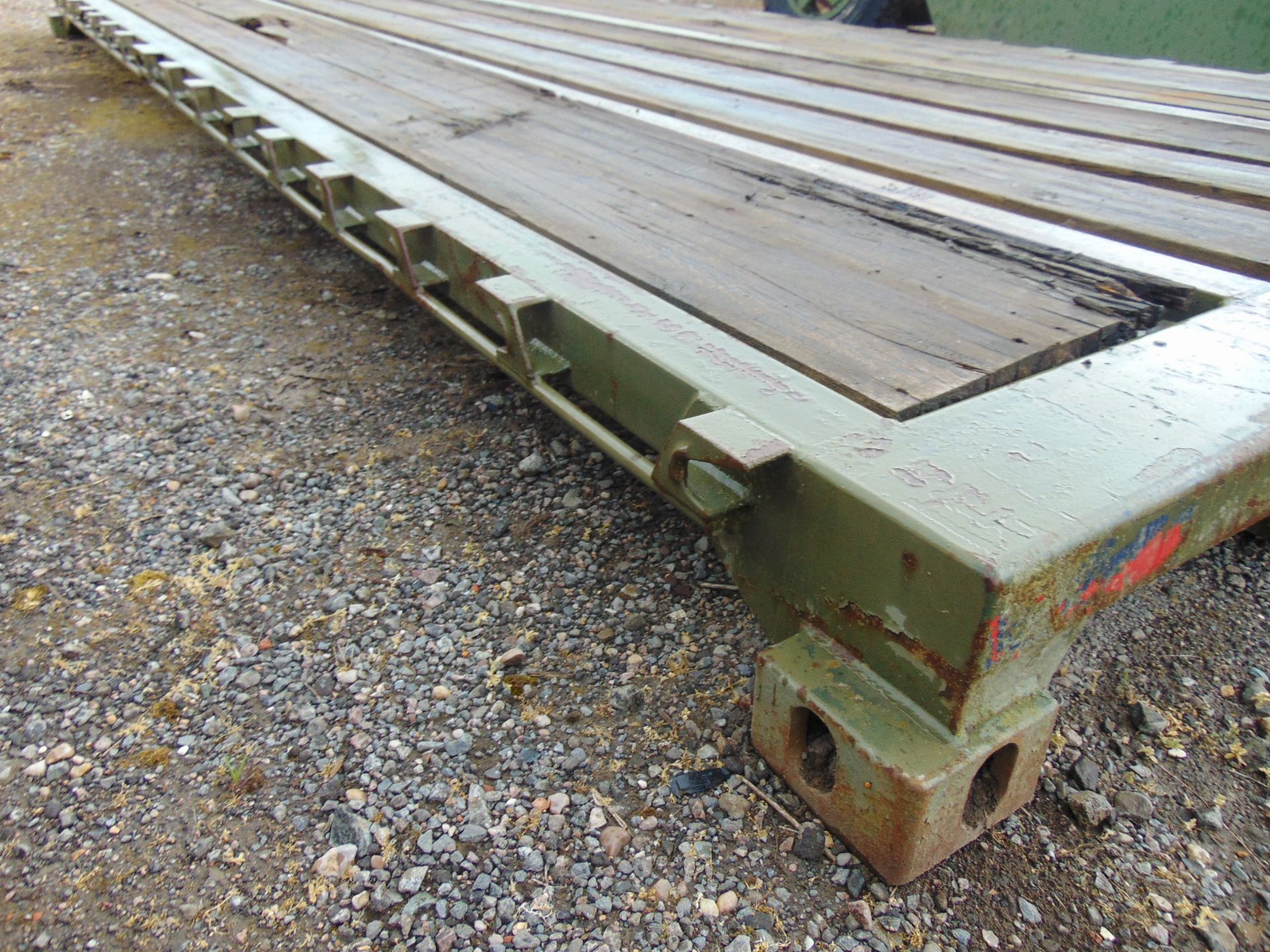 Marshall Engineering 20ft Flat Rack - Image 6 of 6