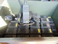 43x Motorola MT 1000 Transmitter Receivers and Charging Unit