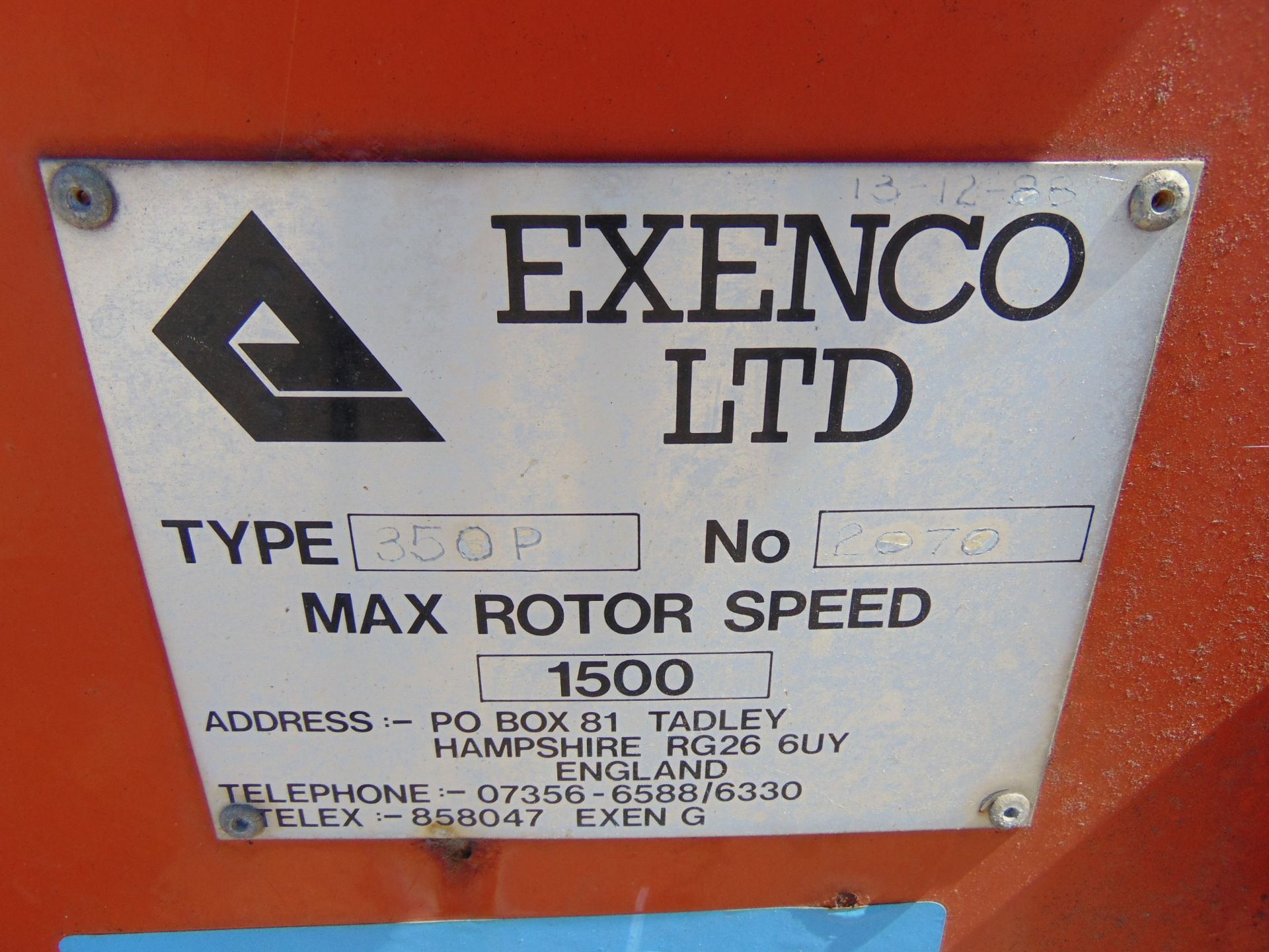 Exenco Wood Chipper 350p PTO driven with 3 point linkage - Image 11 of 11