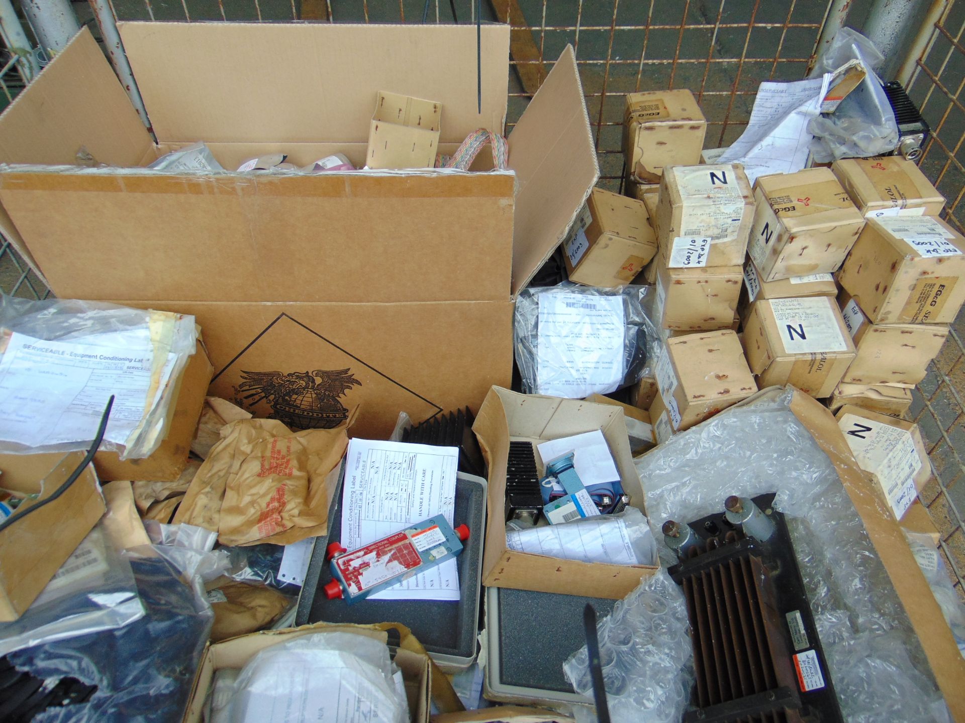 1x Stillage of Electronic Spares and Equipment as Shown - Image 6 of 8