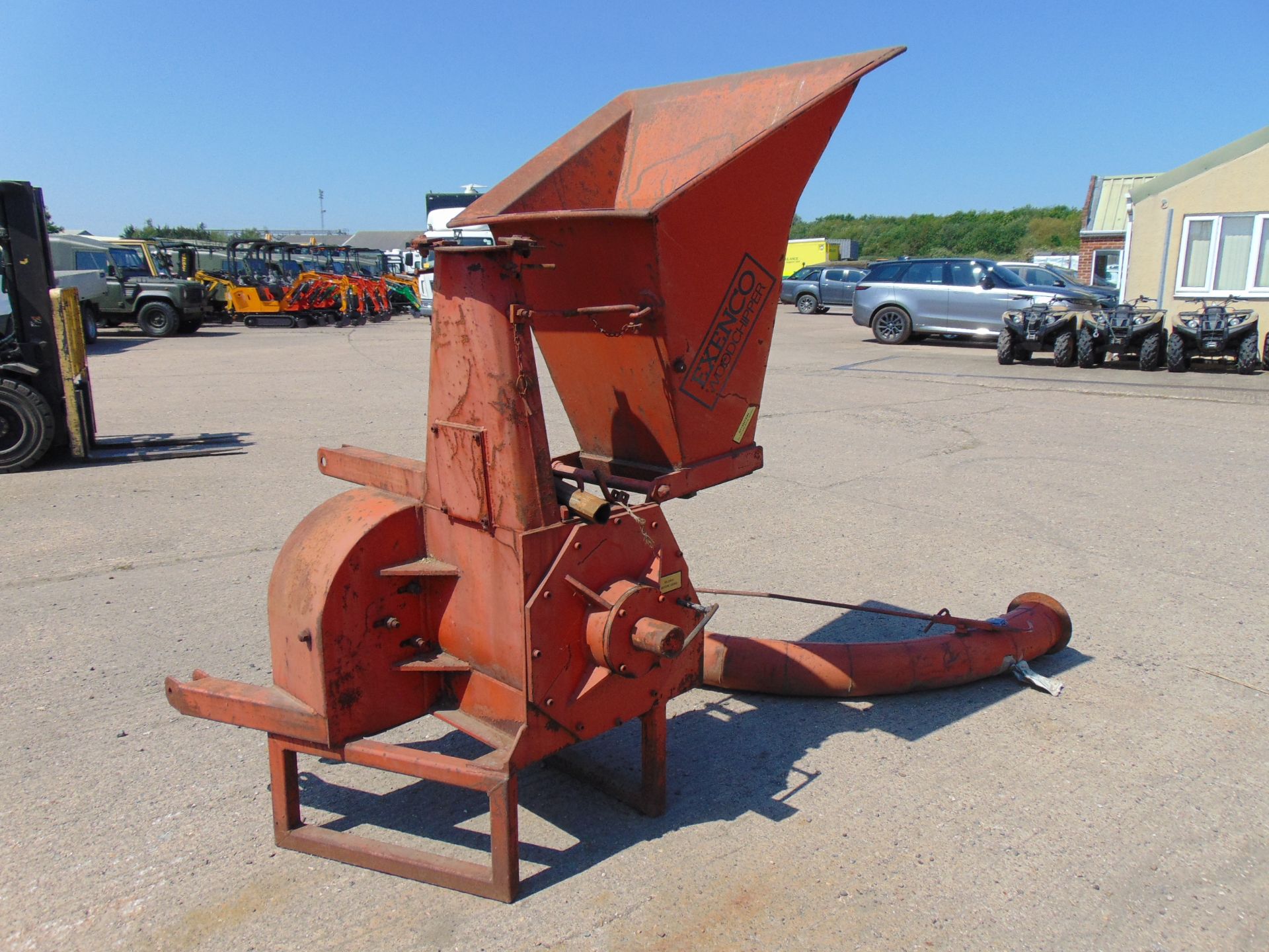 Exenco Wood Chipper 350p PTO driven with 3 point linkage - Image 3 of 11