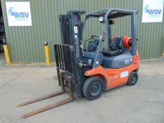 Toyota 7FGF15 Container Spec 1500Kg Gas Fork Lift Truck