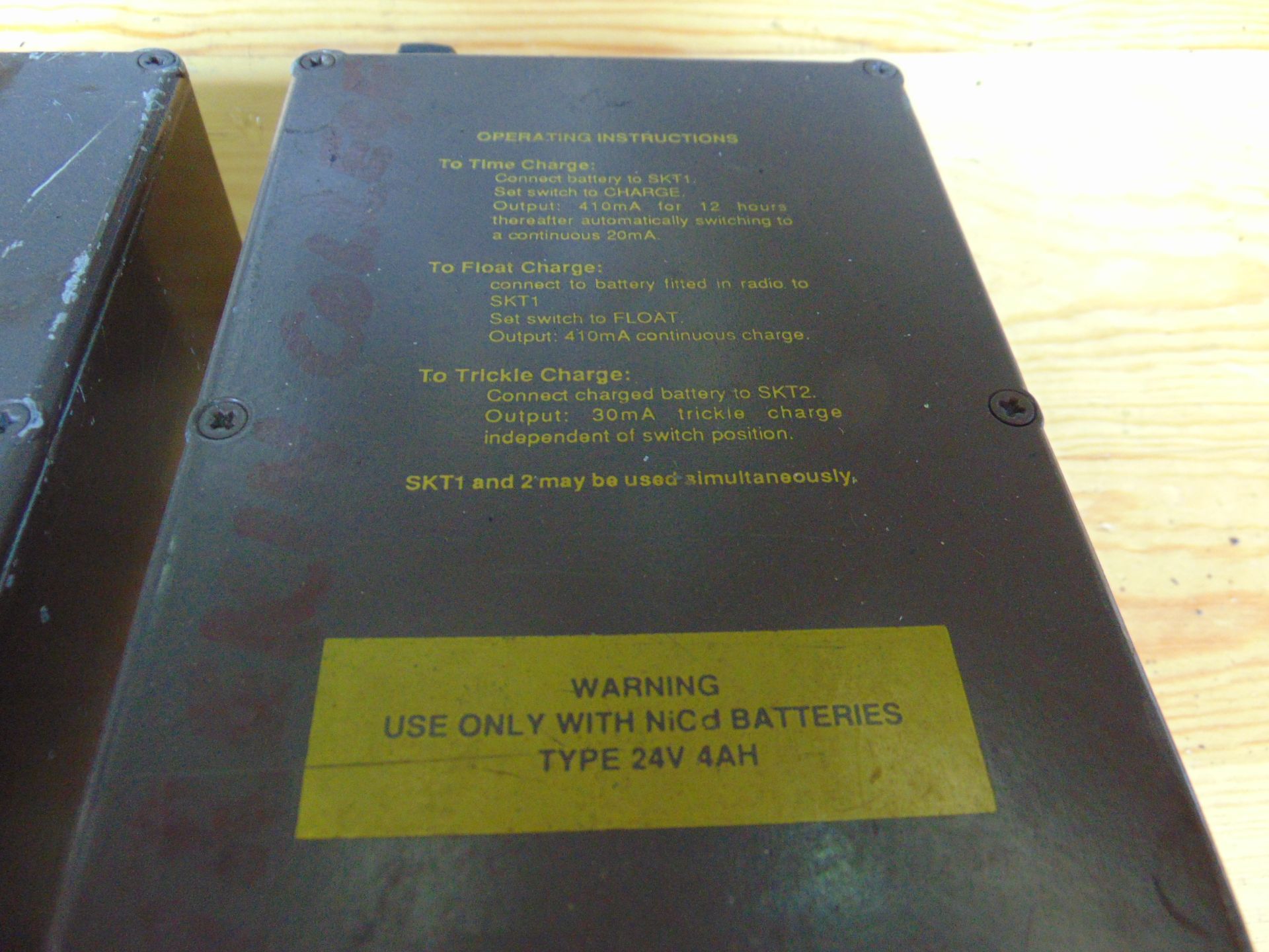 2x Clansman DYTECHNA NiCad Battery Chargers - Image 5 of 5