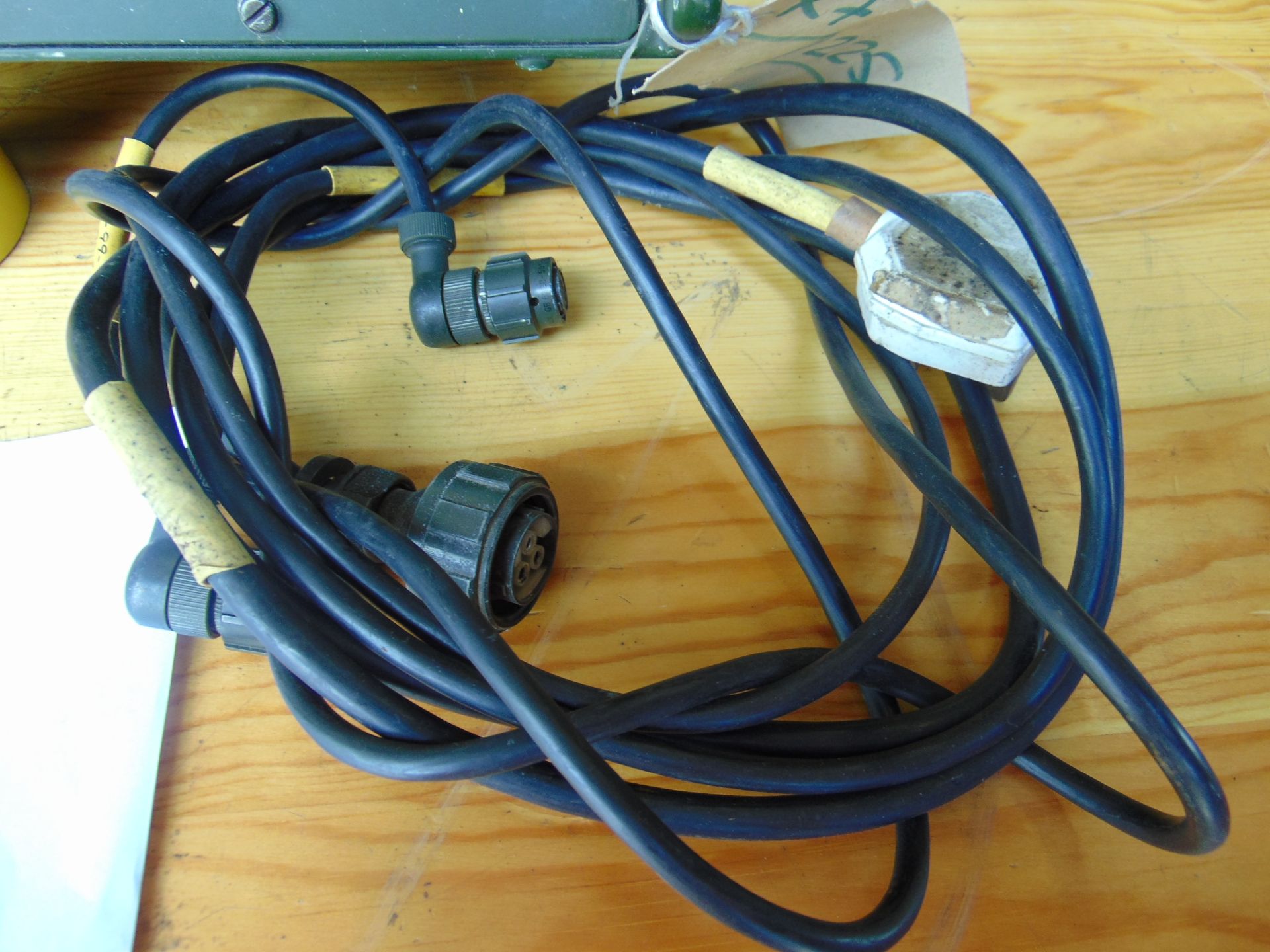 Clansman 240Volt AC/14-28 Volt DC Power Supply c/w Leads - Image 5 of 5