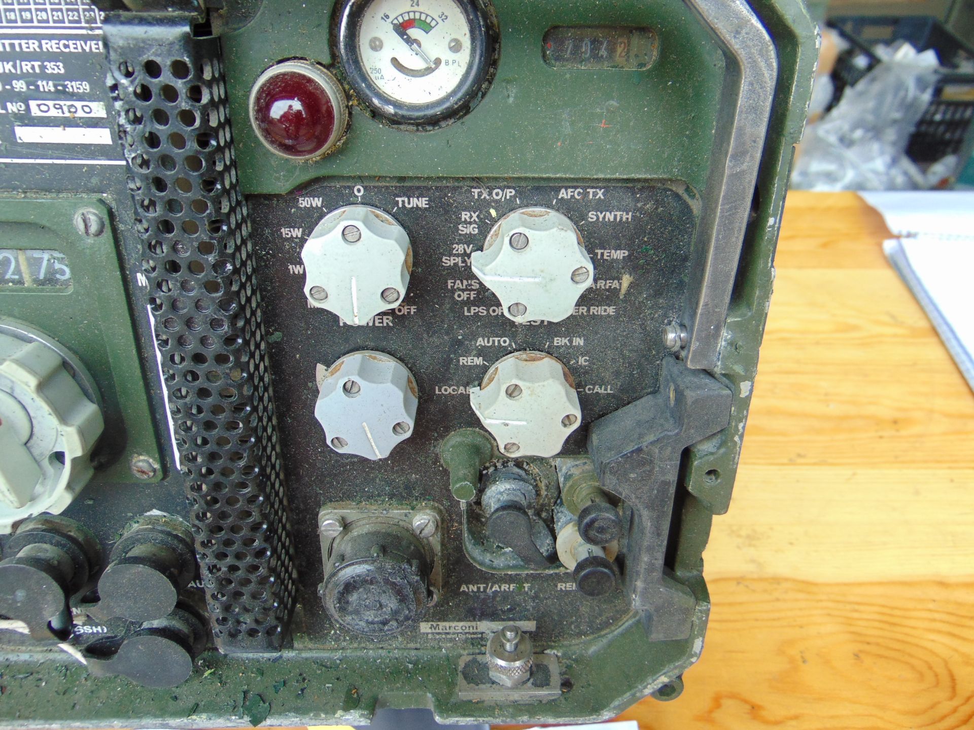 Clansman UK/RT 353 VHF Transmitter Receiver - Image 3 of 5