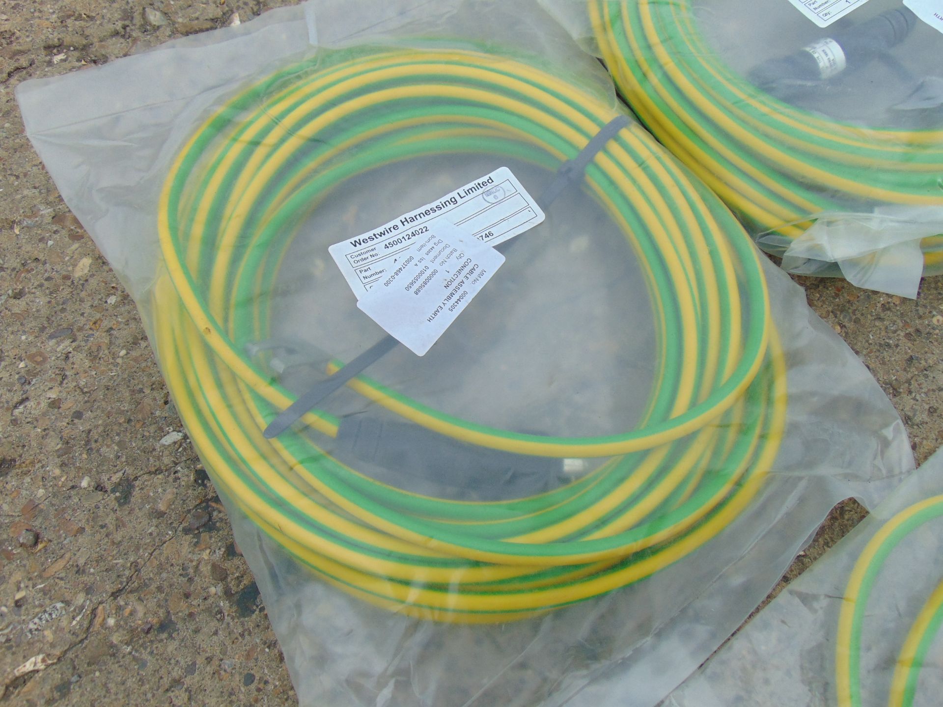 7 x Unissued Earth Cable Assys - Bild 2 aus 5