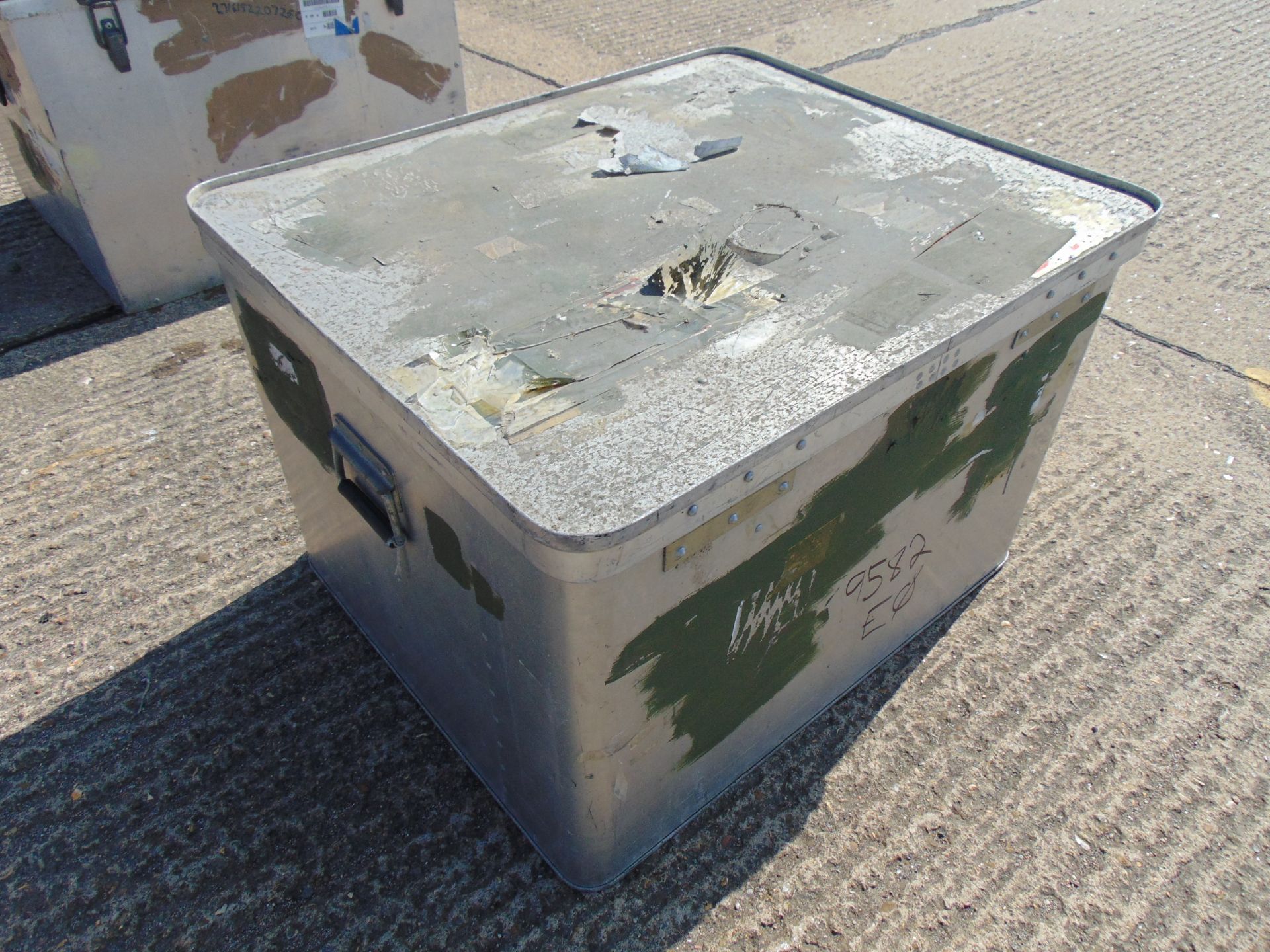 Large Aluminium Storage Box 0.72m x 0.59m x 0.52m - Image 3 of 4