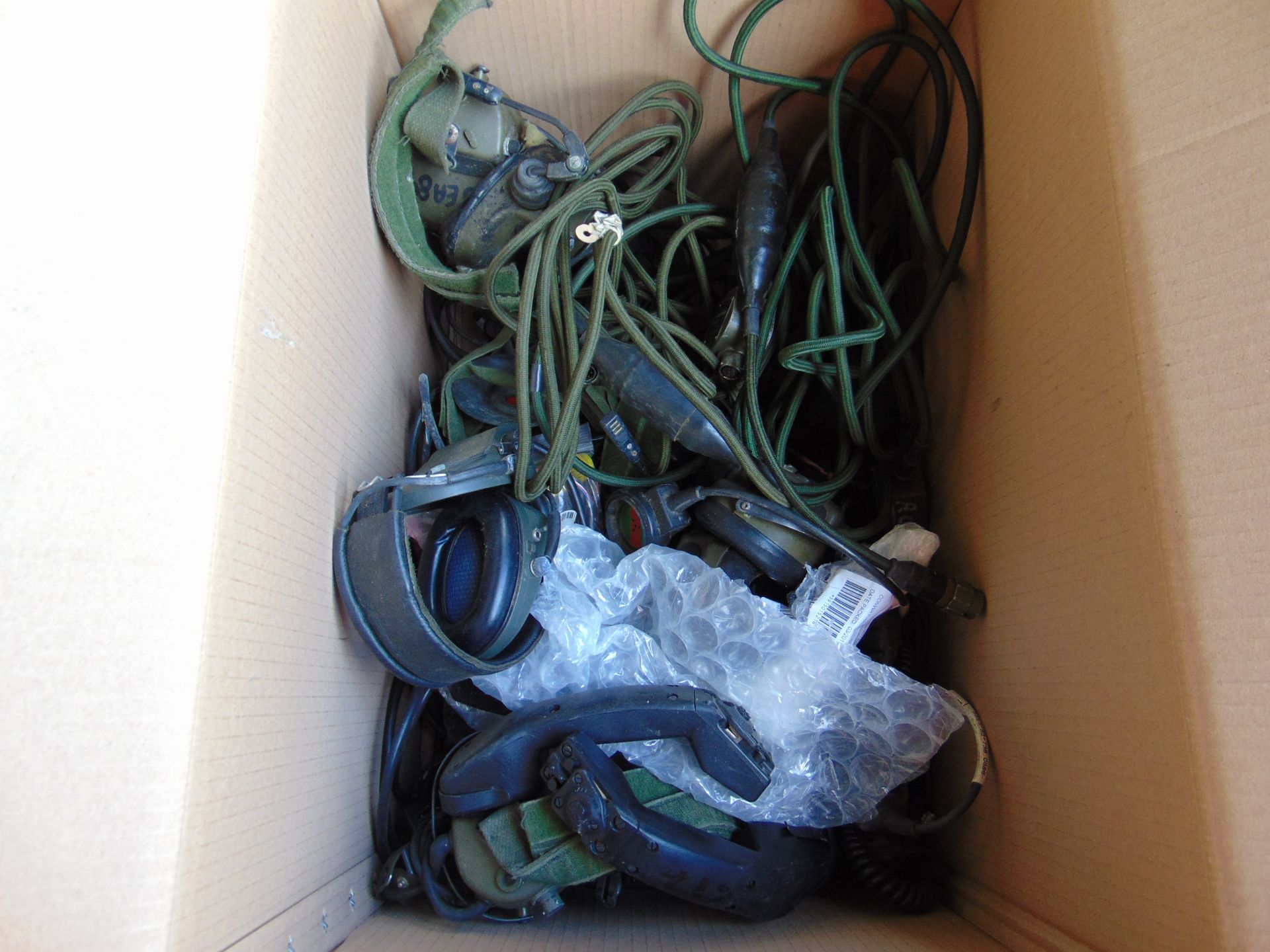 1x Box of Clansman Headsets Handsets etc - Image 3 of 4