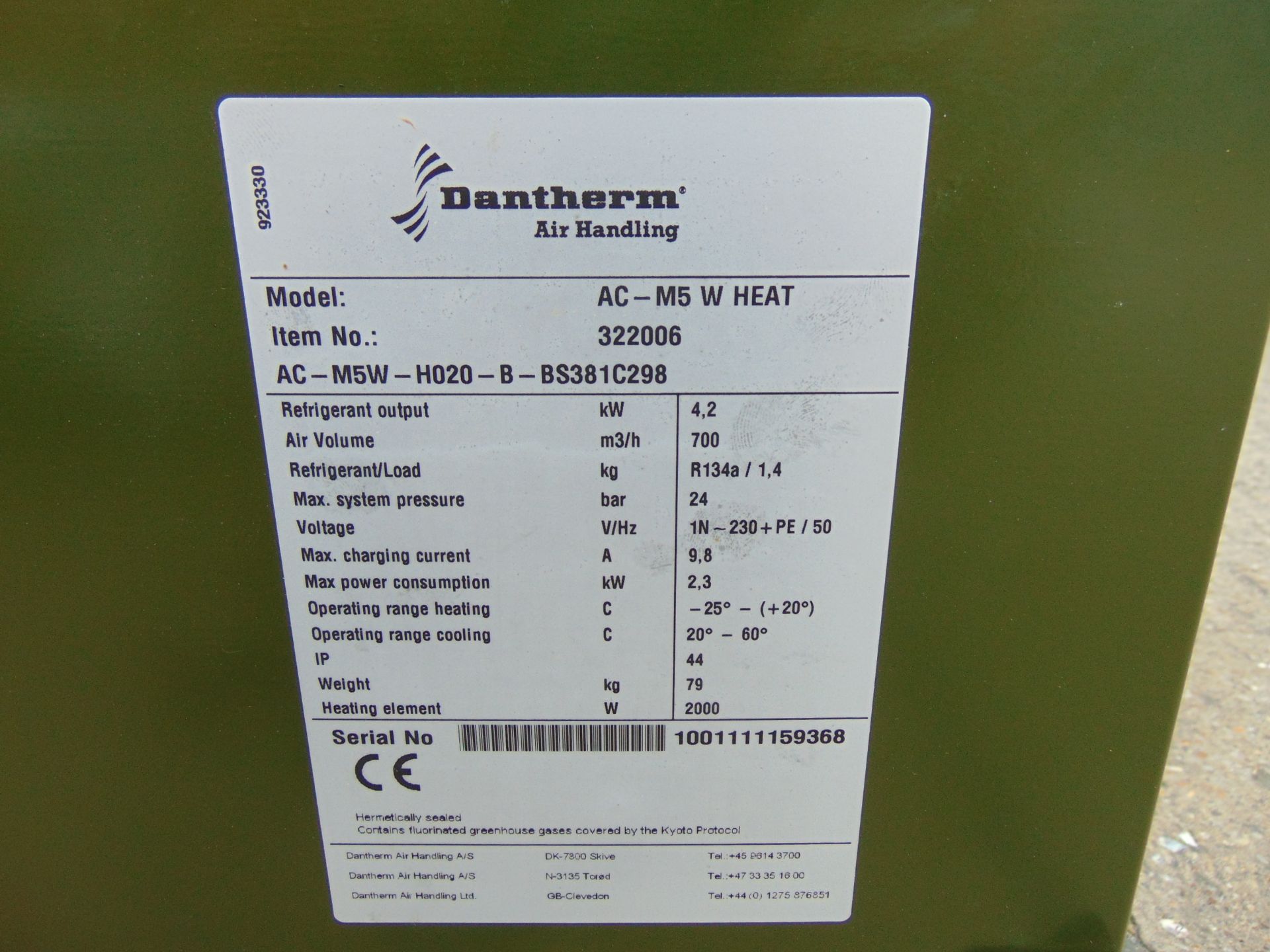 Dantherm AC-M5 W Mobile Air Conditioner - Image 7 of 7