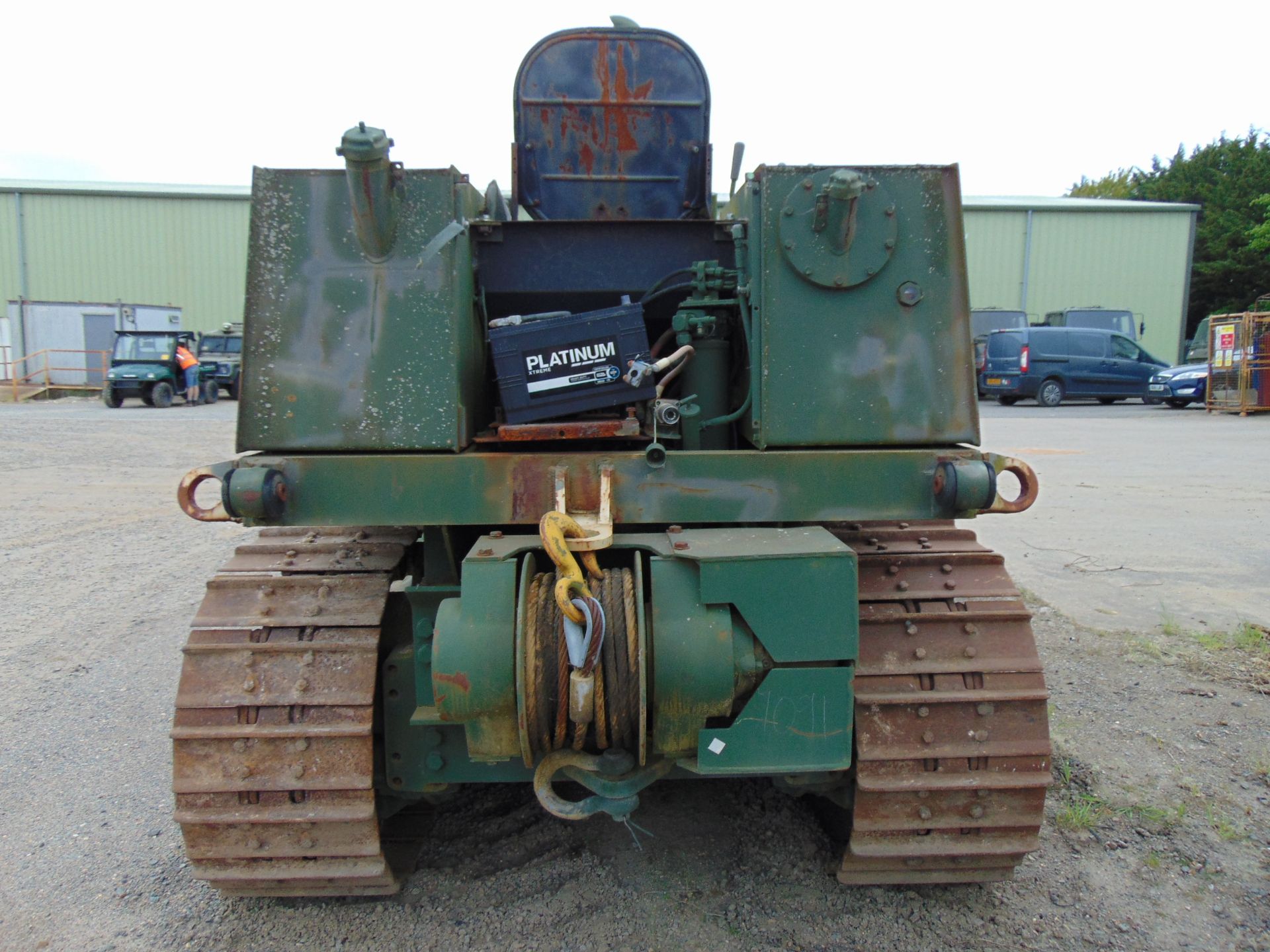 Case 1155E Tracked Drott Loader c/w Winch showing 34 hours - Image 7 of 22