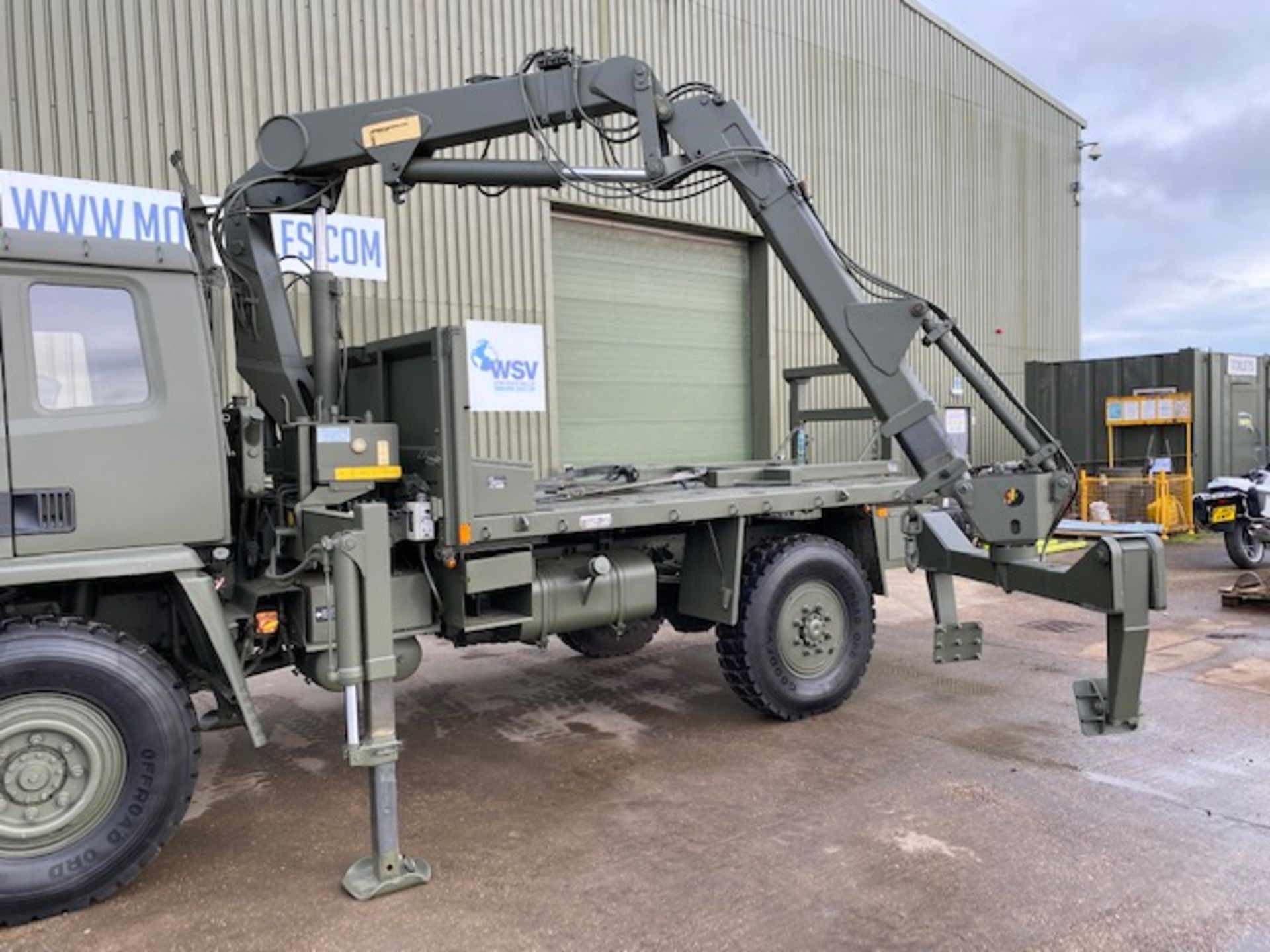 Leyland DAF 4X4 Truck complete with Atlas Crane - Bild 13 aus 27