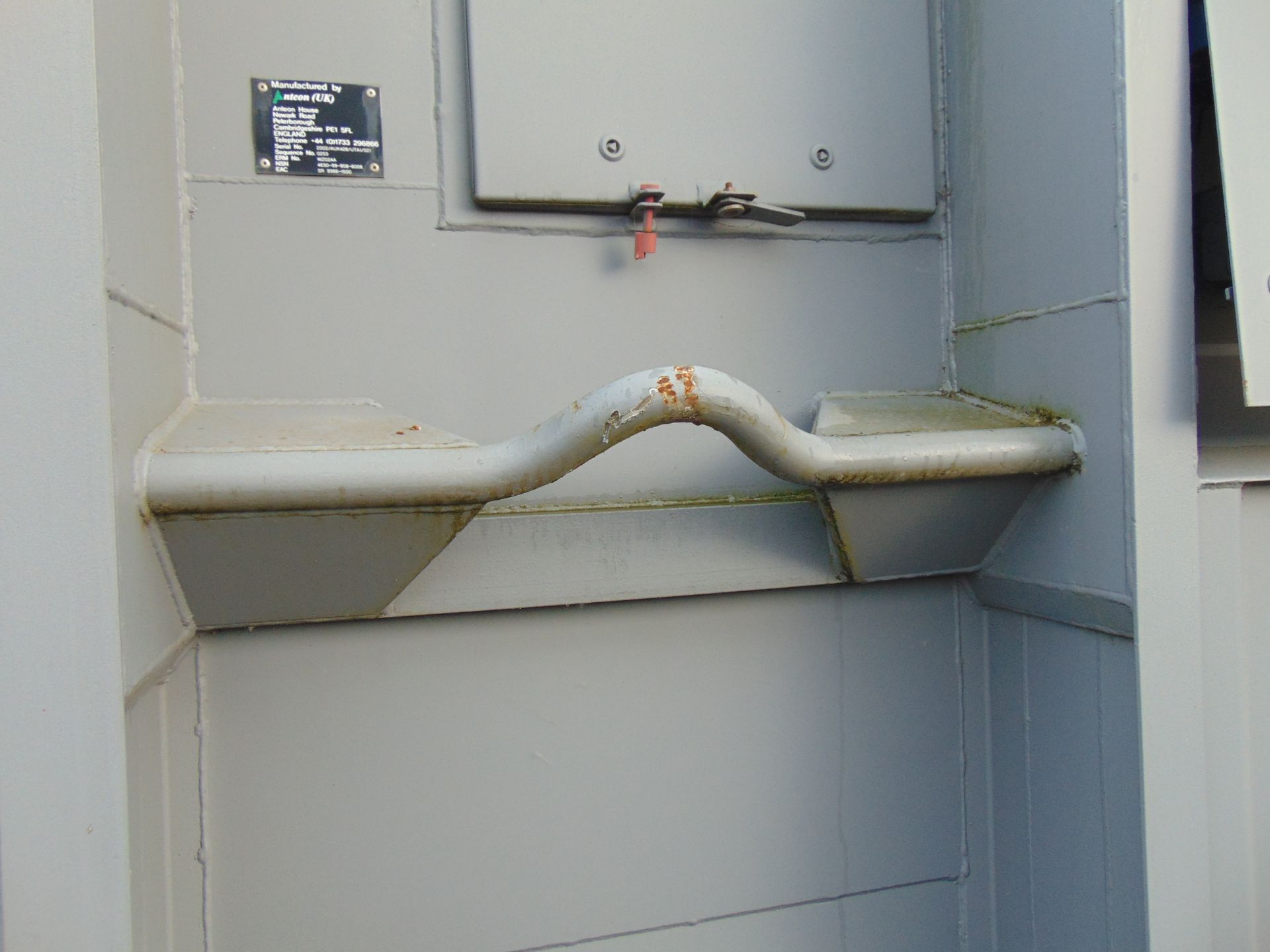 Demountable Front Line Ablution Unit in 20ft Container with hook loader, Twist Locks Etc - Image 9 of 31