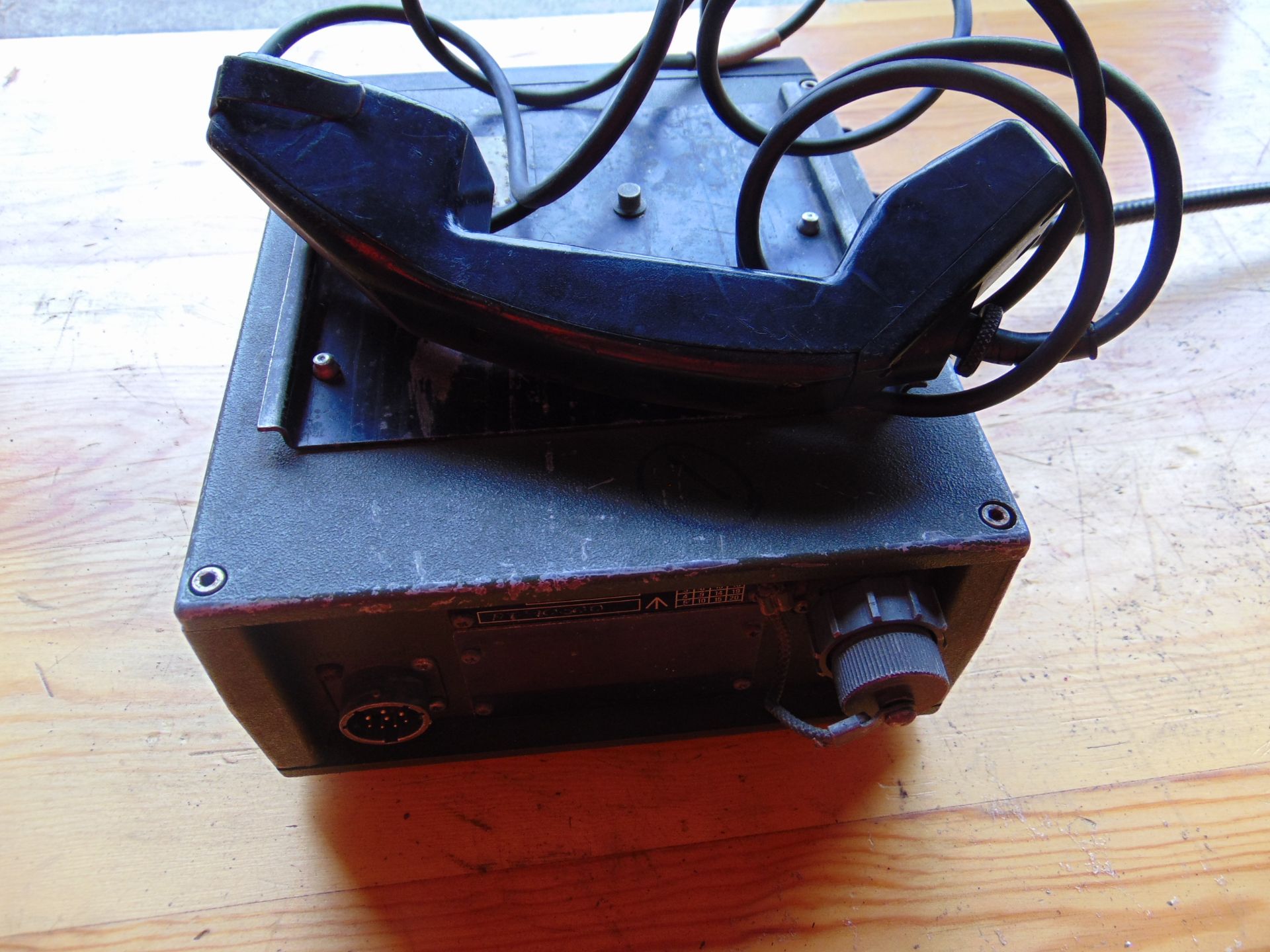 PYE PEGASUS Transmitter Receiver c/w Handset and Antenna - Image 4 of 7