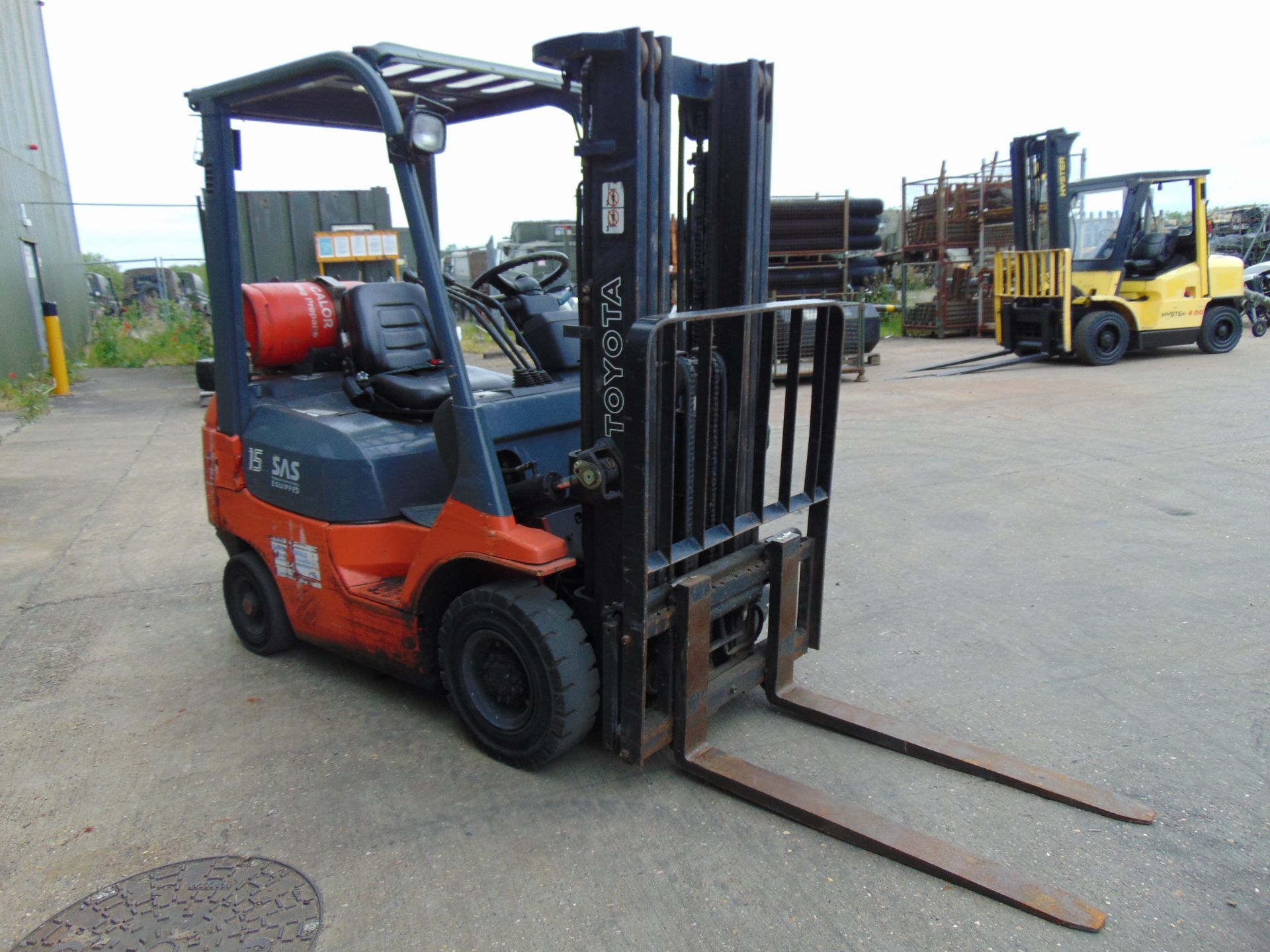 Toyota 7FGF15 Container Spec 1500Kg Gas Fork Lift Truck - Image 4 of 16