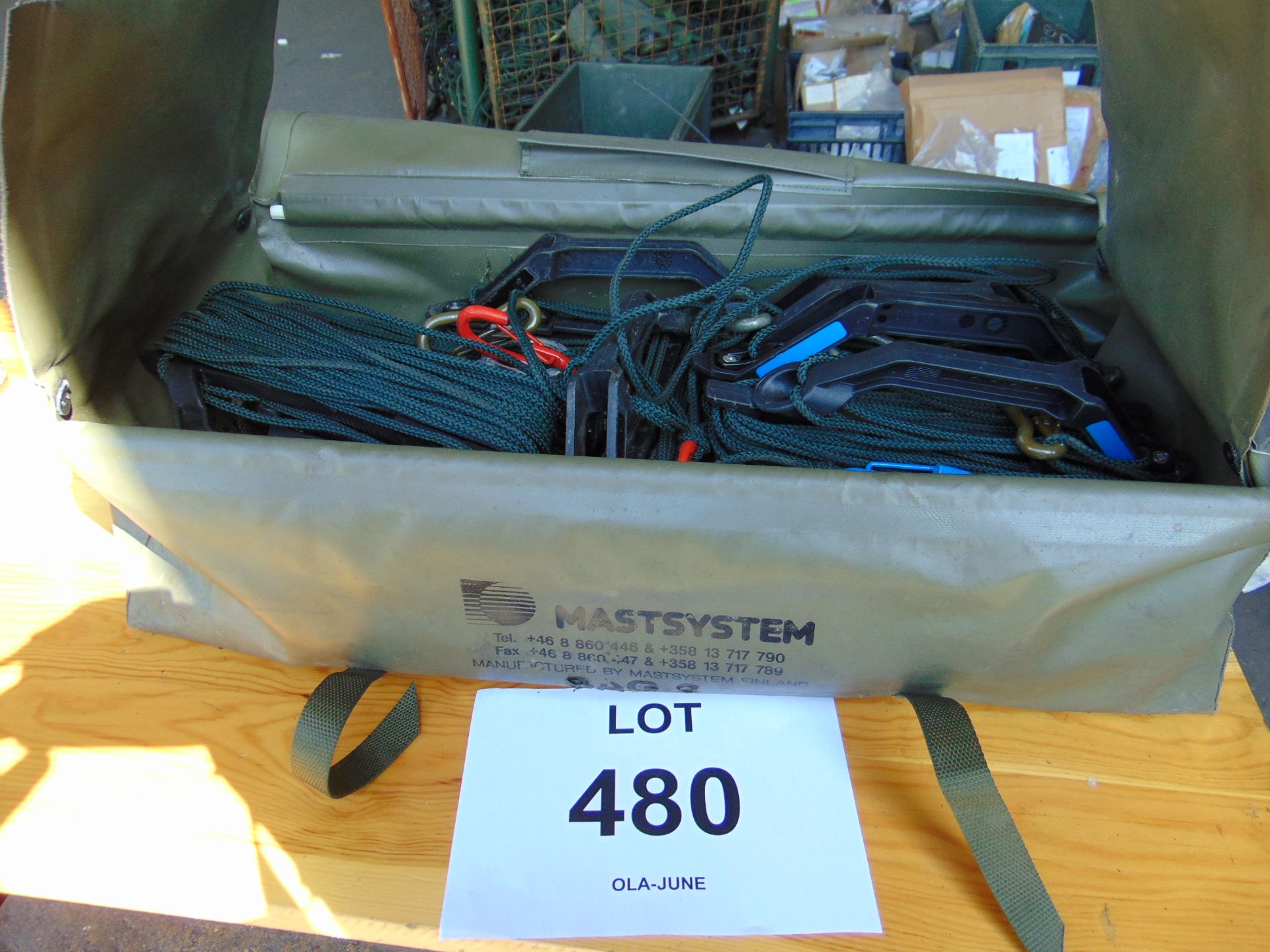 Mast System Antenna Kit in Transit Valise