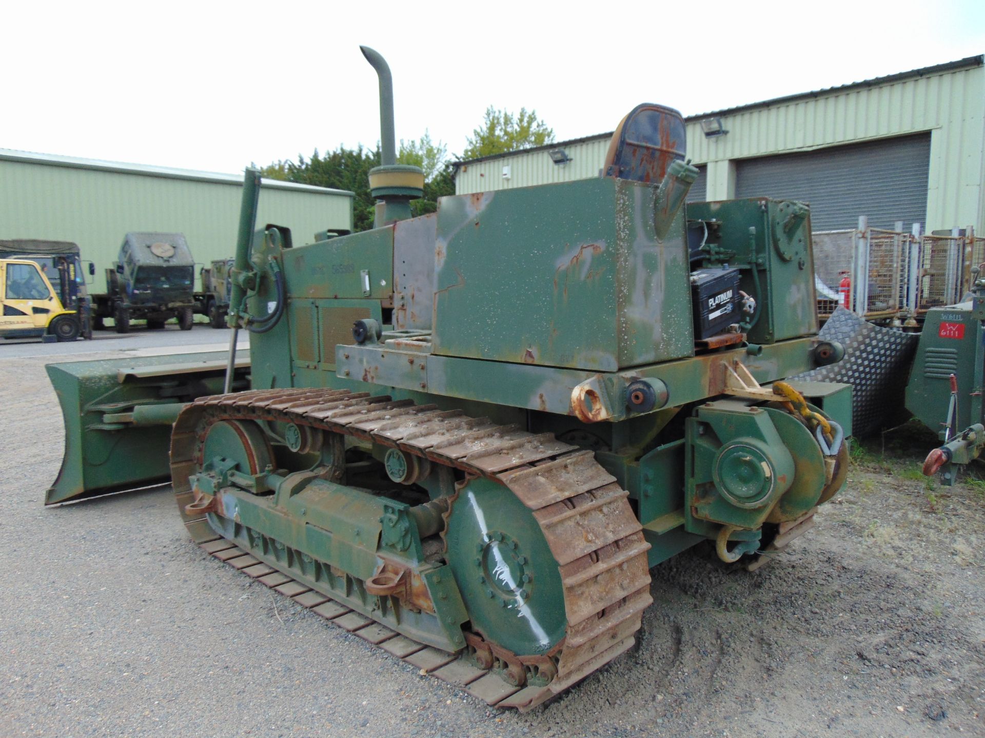 Case 1155E Tracked Drott Loader c/w Winch showing 34 hours - Image 6 of 22