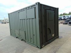 Ex Reserve Demountable Secure Insulated Workshop/Office Unit C/W Twist Locks, Forklift Pockets etc