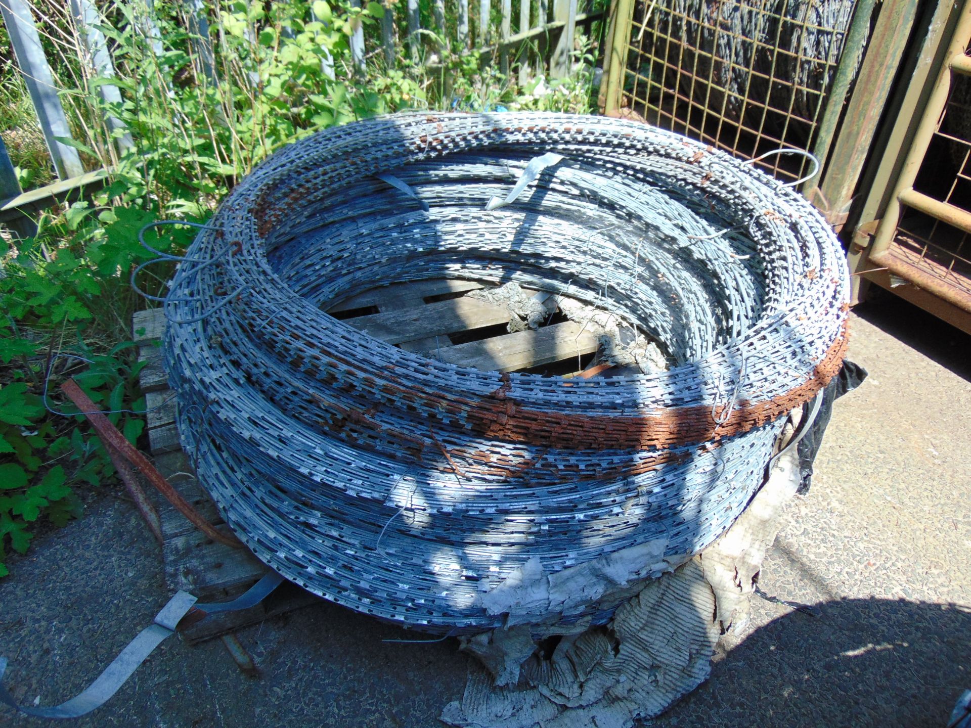 1 x Large Pallet of MoD Concertina Razor Wire Unissued - Image 2 of 3