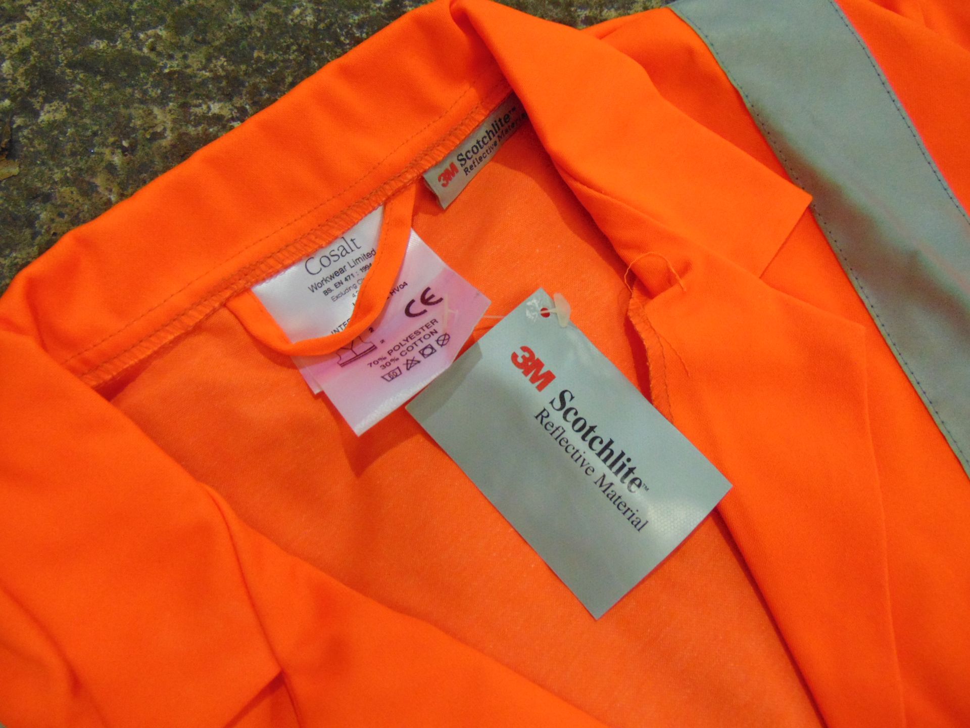 5 x Unissued Ballyclare Hi Viz Work Jackets - Image 2 of 3