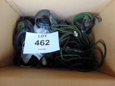 1x Box of Clansman Headsets Handsets etc