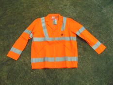 5 x Unissued Ballyclare Hi Viz Work Jackets