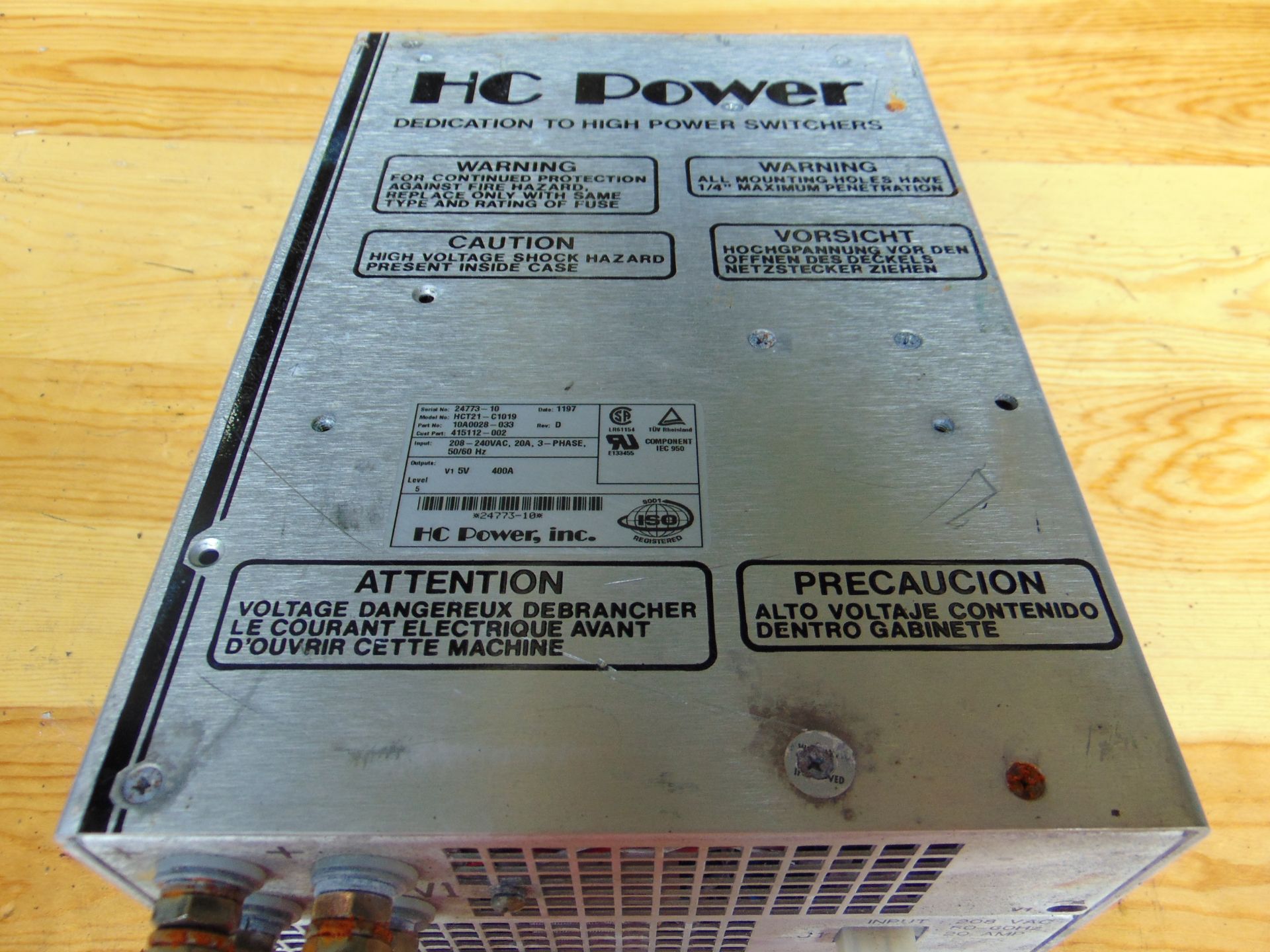 HC Power Supply Unit Mains to 5V 400A - Image 2 of 6