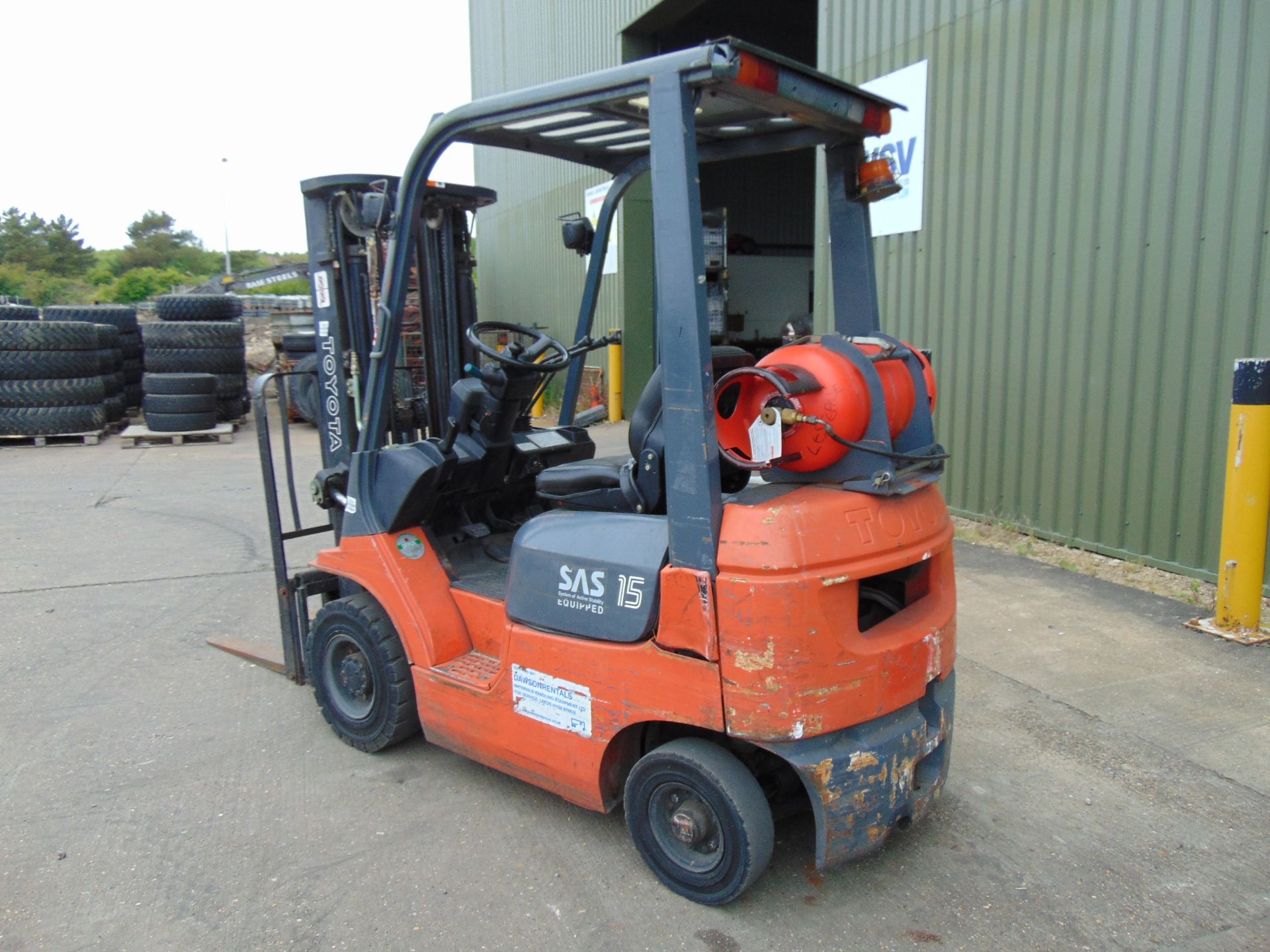 Toyota 7FGF15 Container Spec 1500Kg Gas Fork Lift Truck - Image 7 of 16