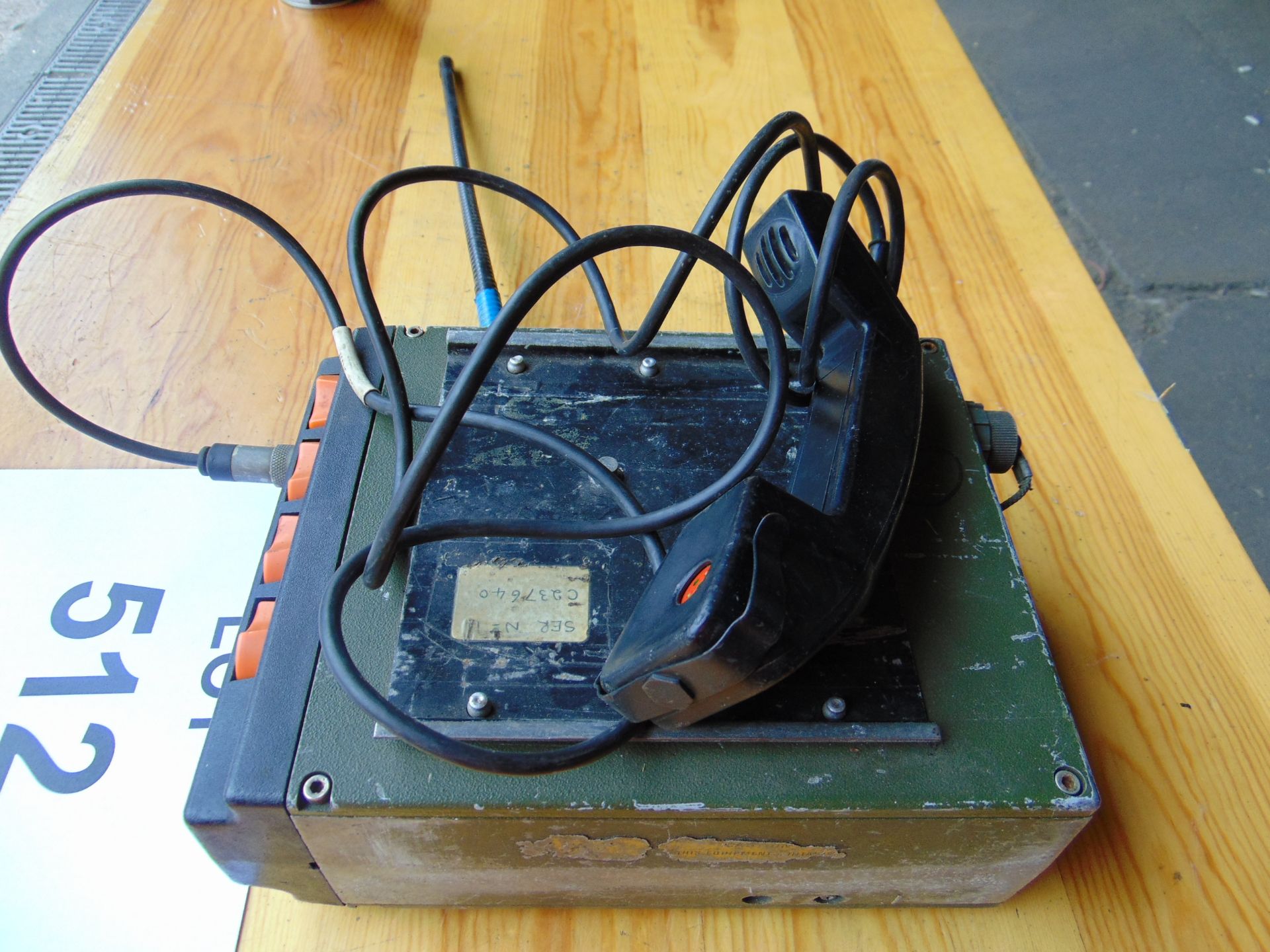 PYE PEGASUS Transmitter Receiver c/w Handset and Antenna - Image 7 of 7