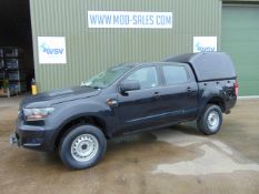 UK MoD 2016 Ford Ranger 2.2 6 Speed Double Cab ONLY 82,258 Miles!