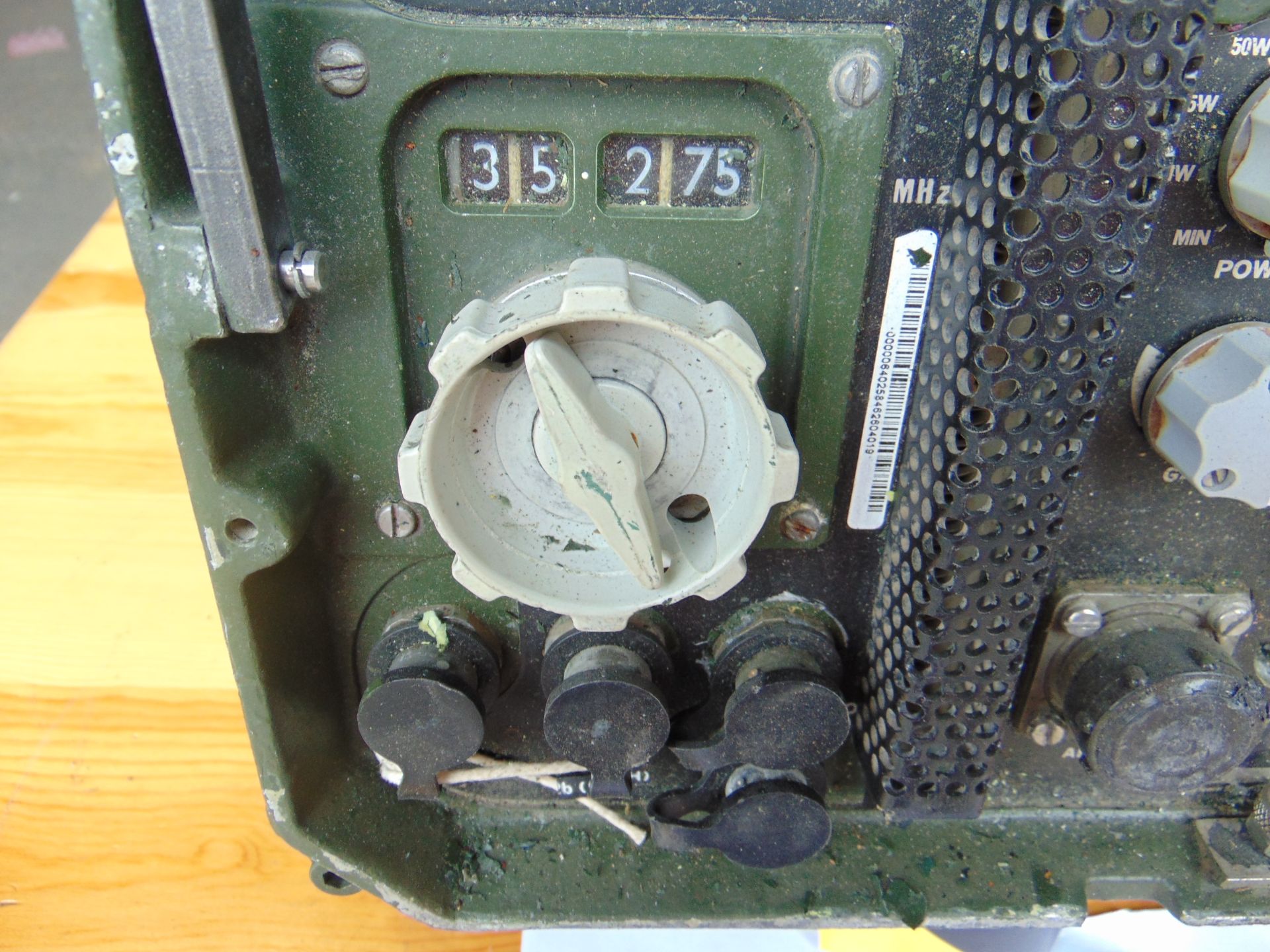Clansman UK/RT 353 VHF Transmitter Receiver - Image 4 of 5