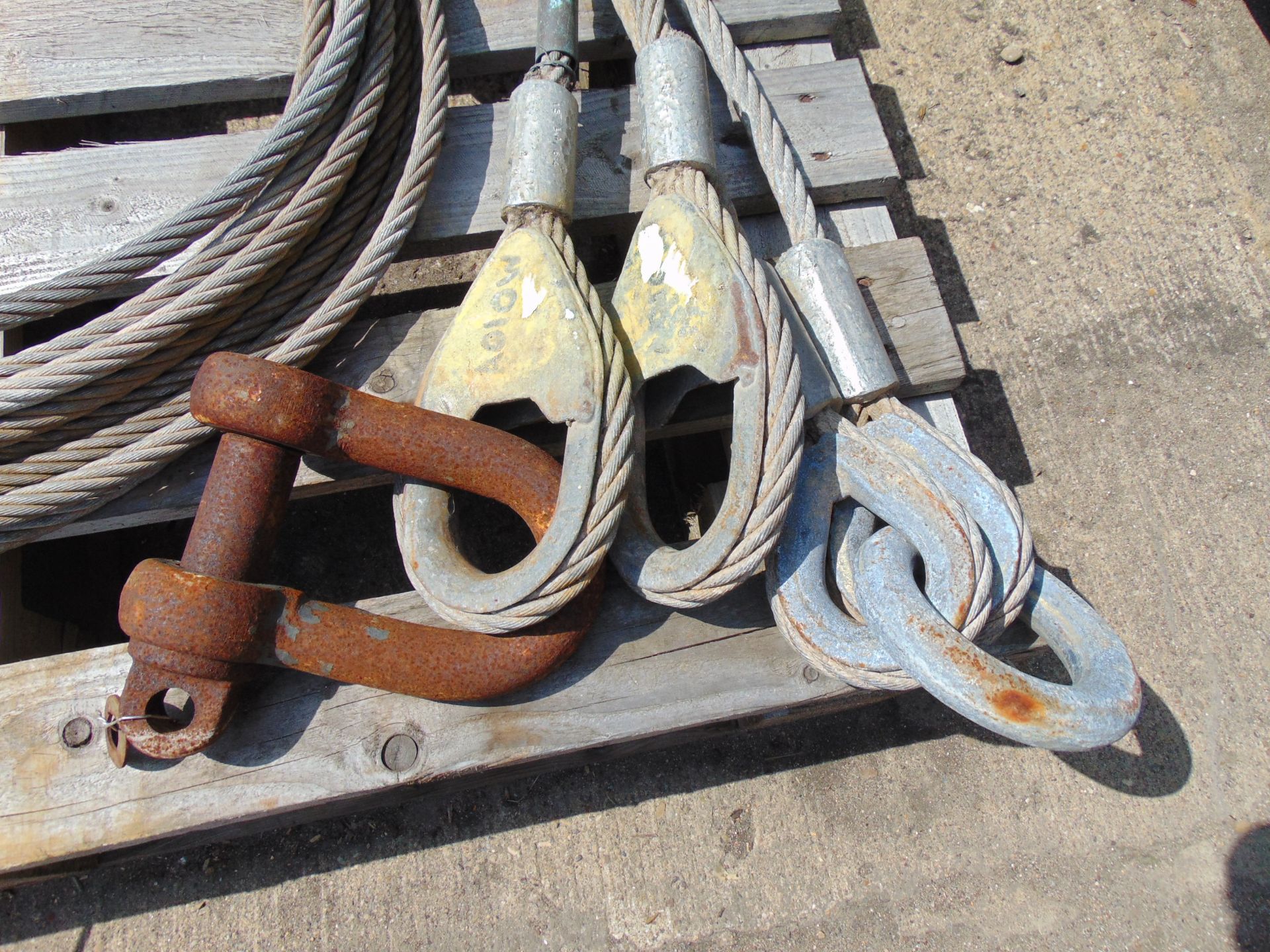 Heavy Duty Wire Rope Slings - Image 3 of 4