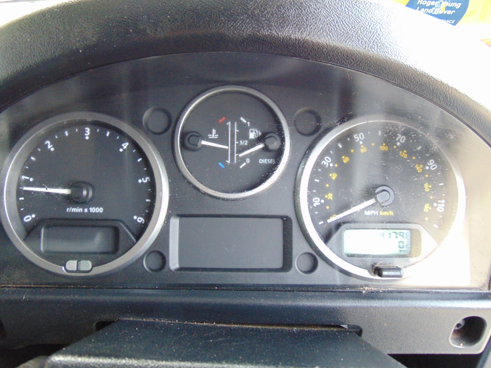 2013 Land Rover Defender 110 Puma hardtop 4x4 Utility vehicle (mobile workshop) with hydraulic winch - Image 34 of 44